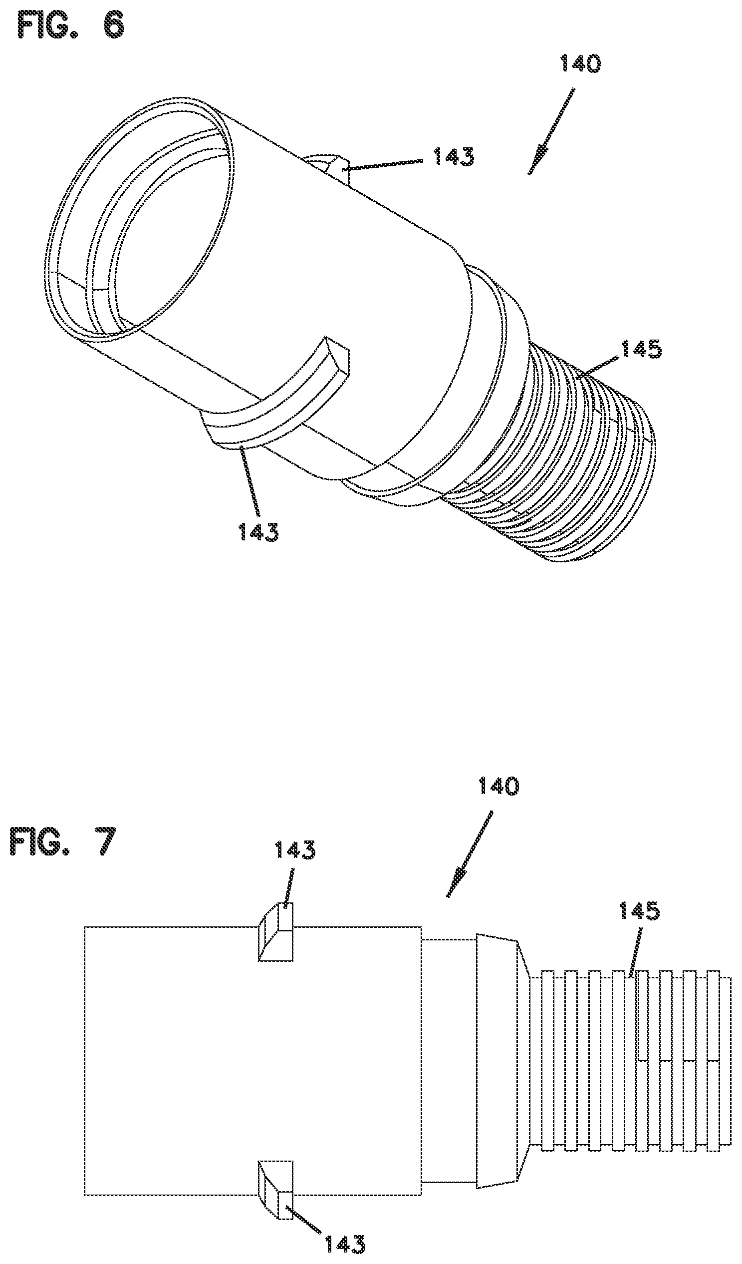 Patent US12147081 Figure 5 – Fiber optic connector with epoxy tube with axial float