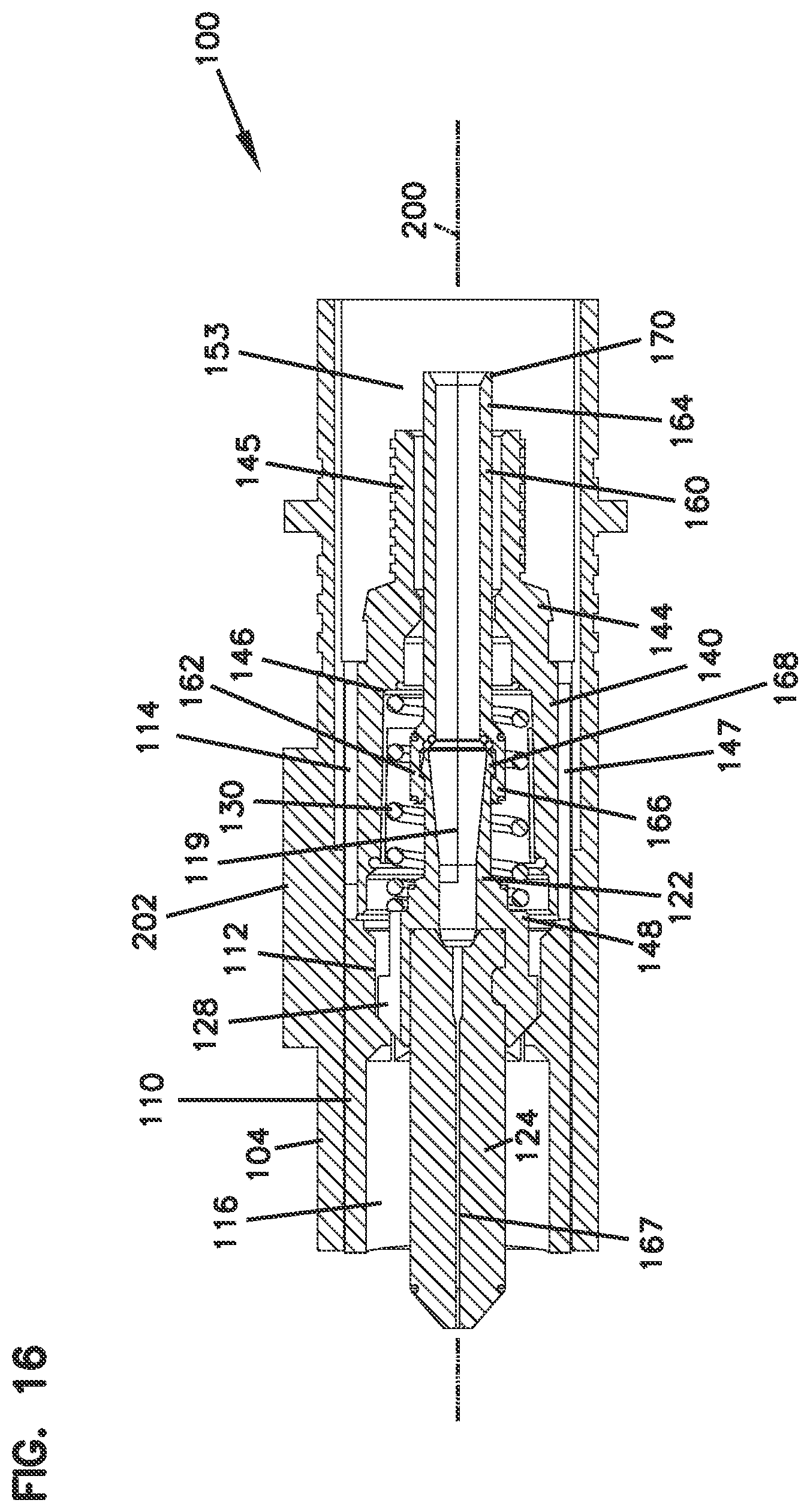 Patent US12147081 Figure 10 – Fiber optic connector with epoxy tube with axial float