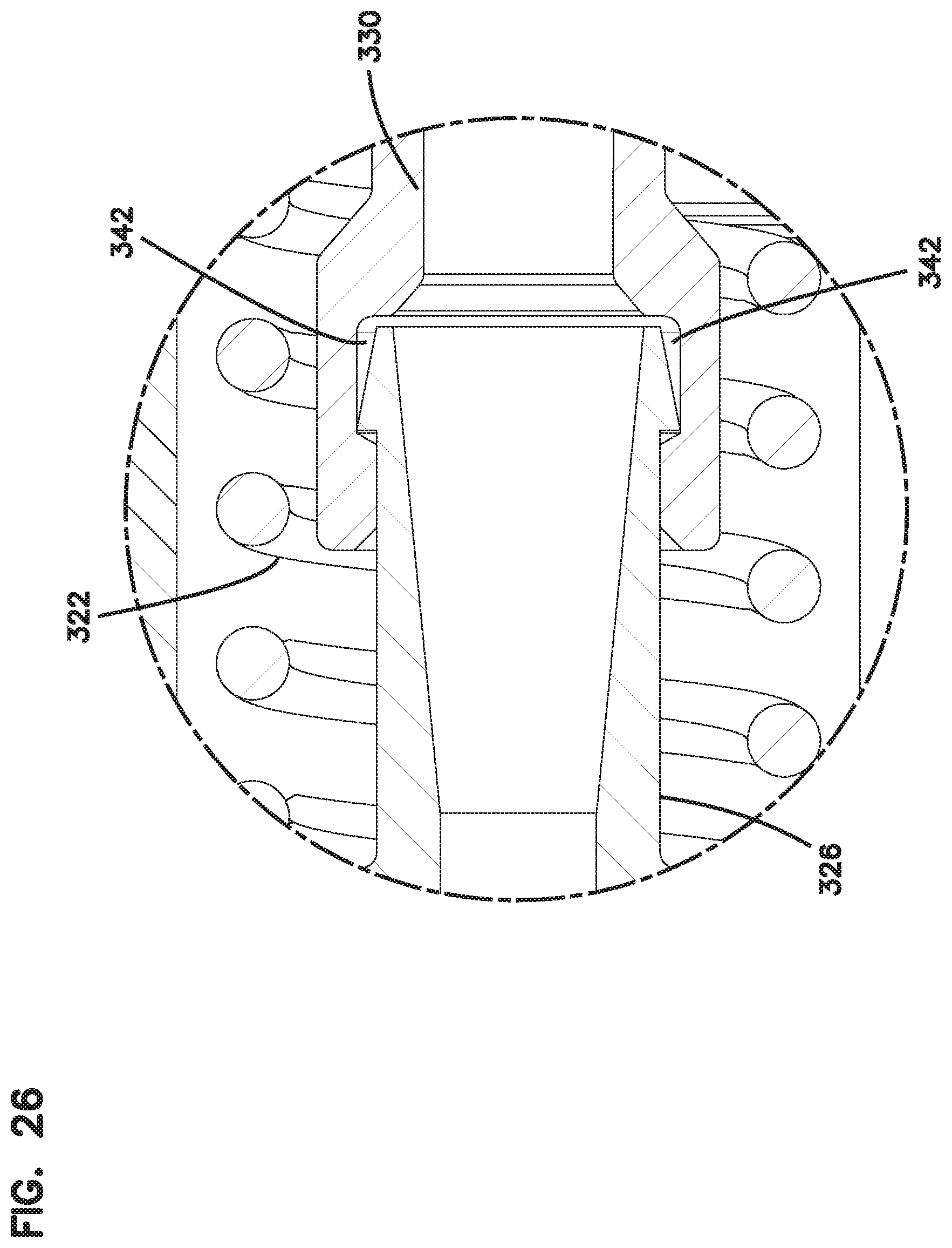 Patent US12147081 Figure 18 – Fiber optic connector with epoxy tube with axial float
