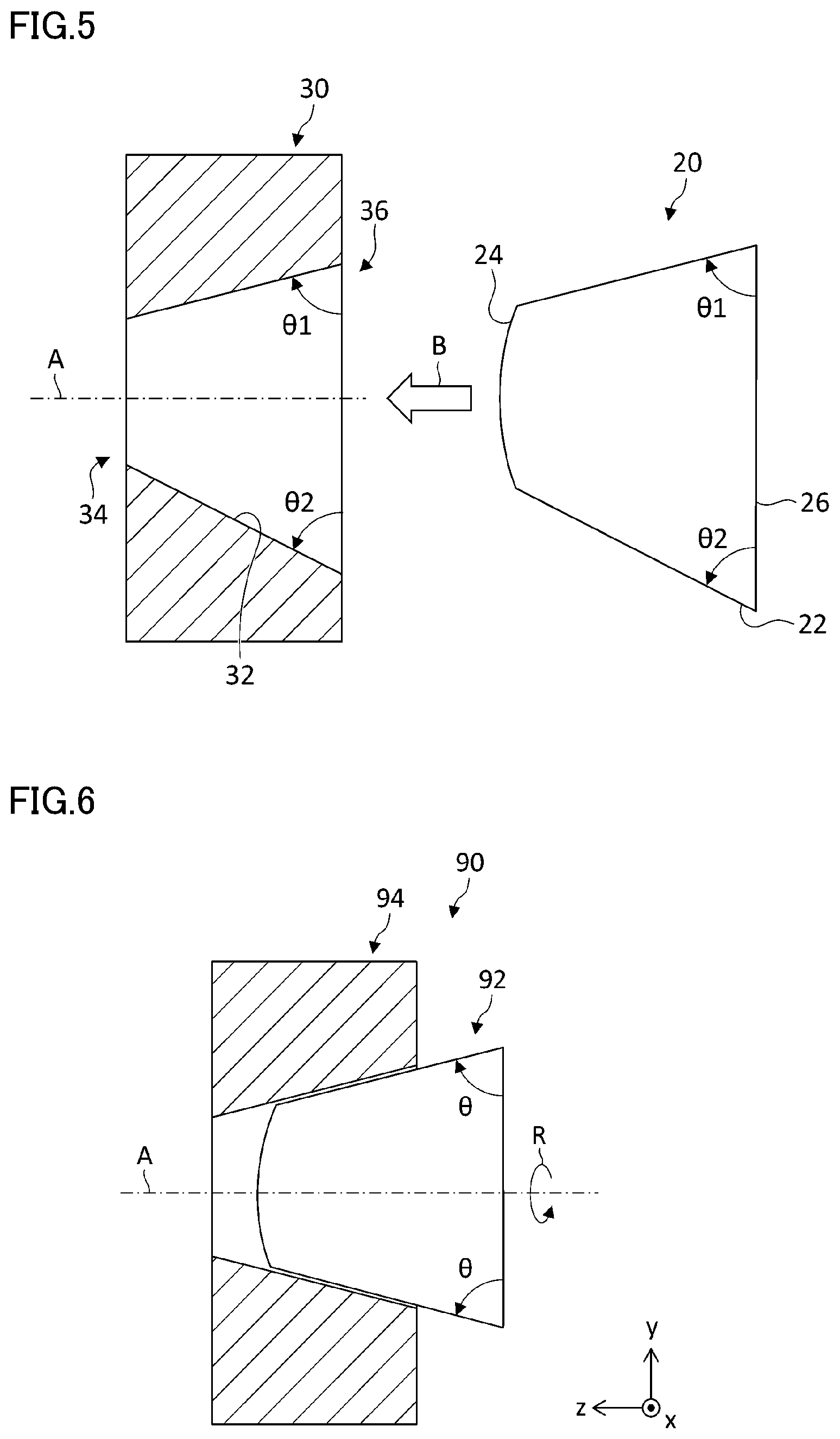 Patent US12147085 Figure 3 – Optical component and method of manufacturing optical component