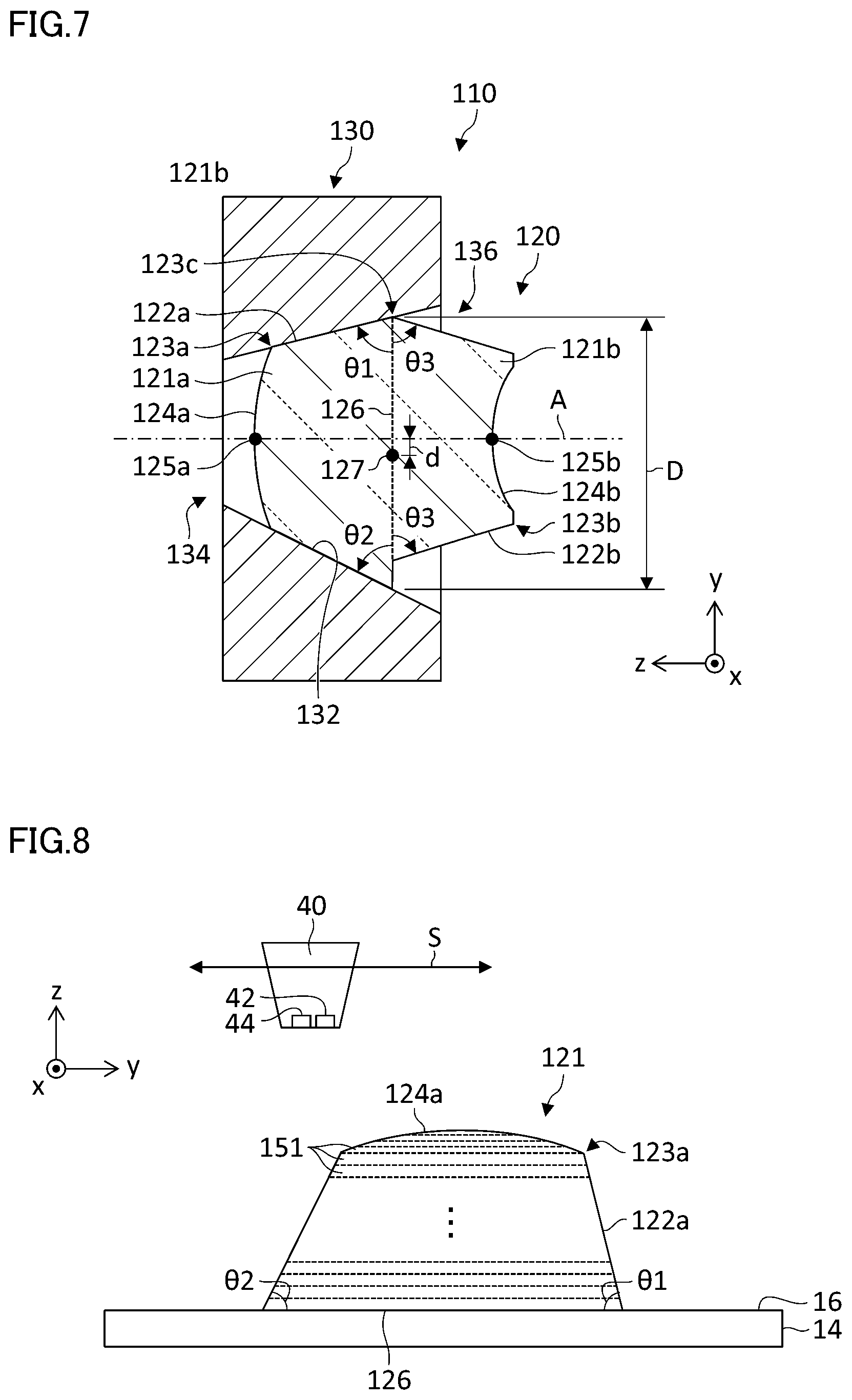 Patent US12147085 Figure 4 – Optical component and method of manufacturing optical component