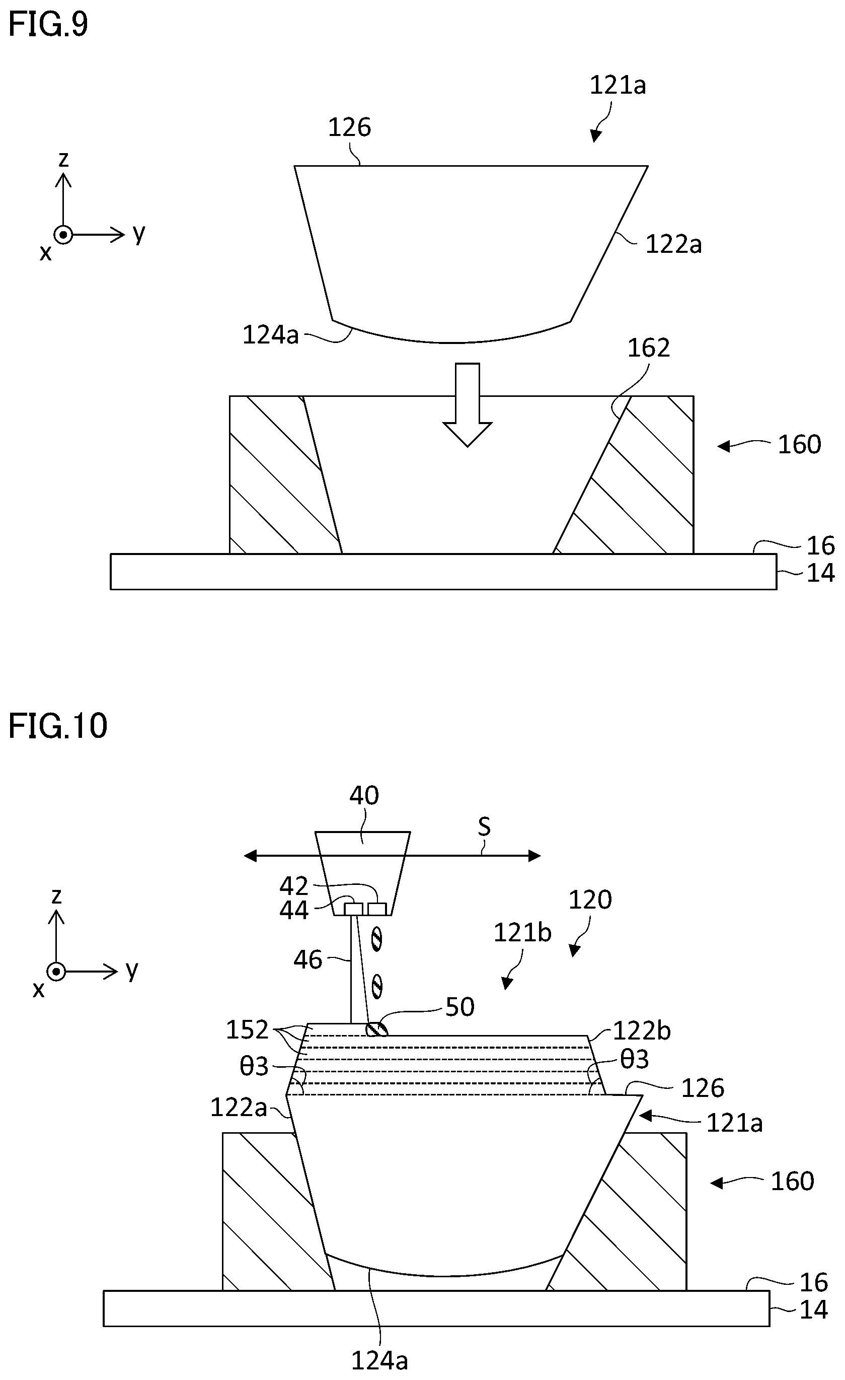Patent US12147085 Figure 5 – Optical component and method of manufacturing optical component