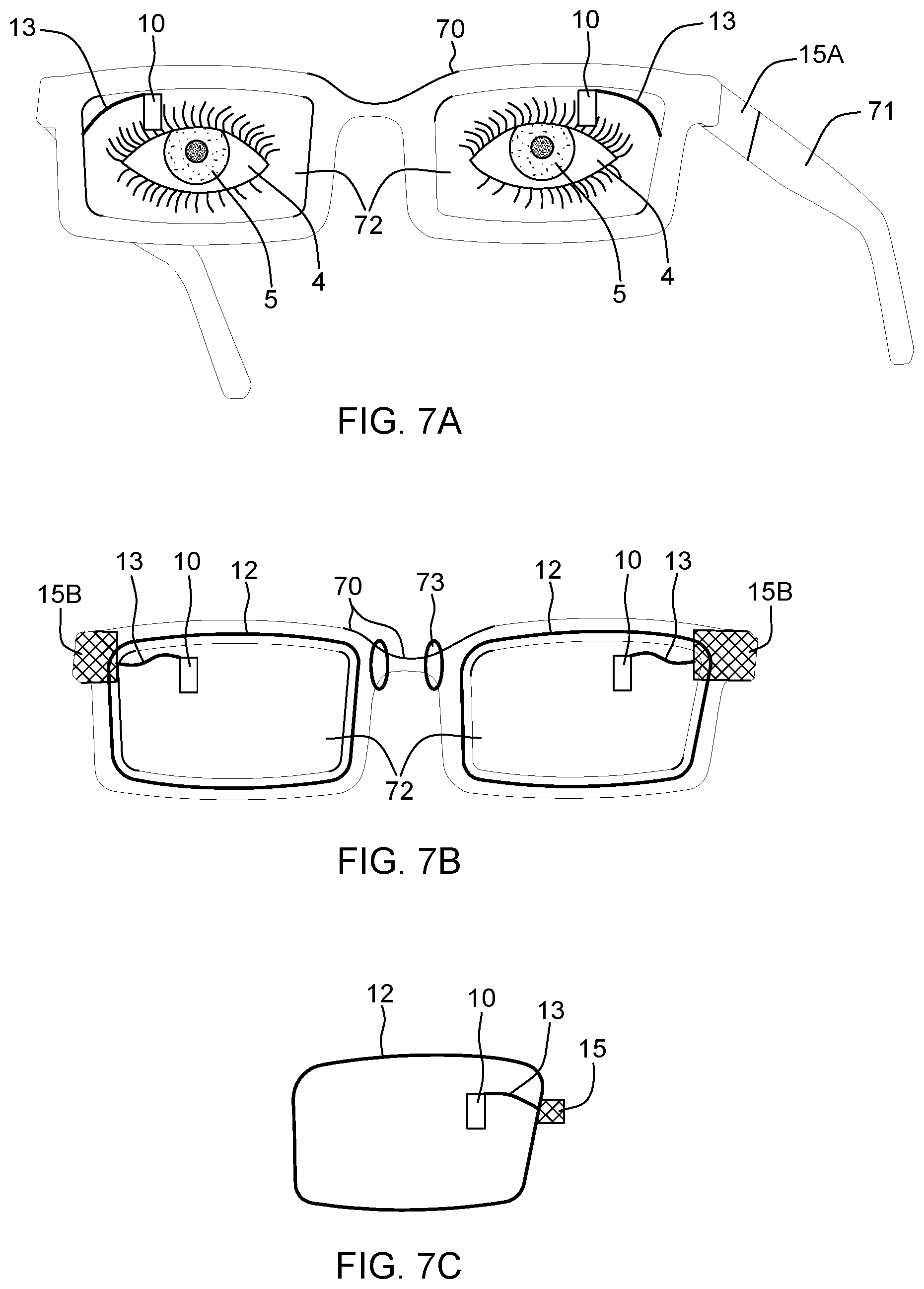 Patent US12147091 Figure 4 – Piezoelectric device powering smart contact lens with eyelid movement