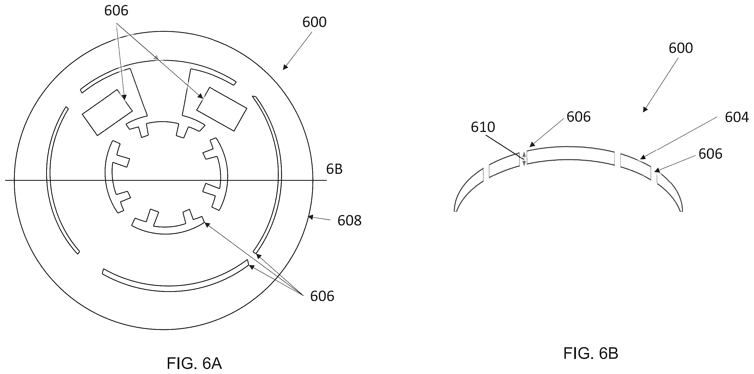 Patent US12147092 Figure 8 – Supporting pillars for encapsulating a flexible PCB within a soft hydrogel contact lens