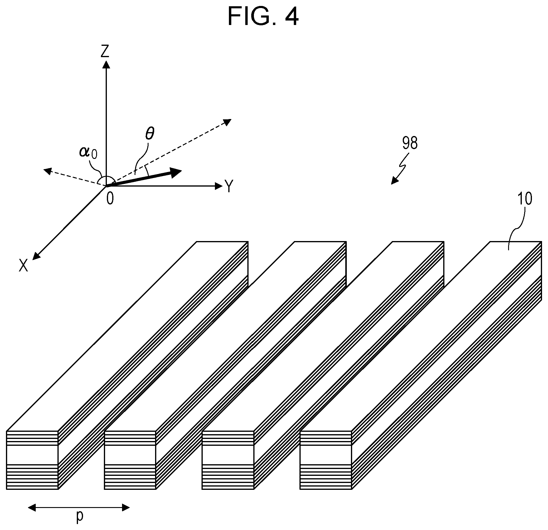 Patent US12147094 Figure 3 – Optical device and photodetection system