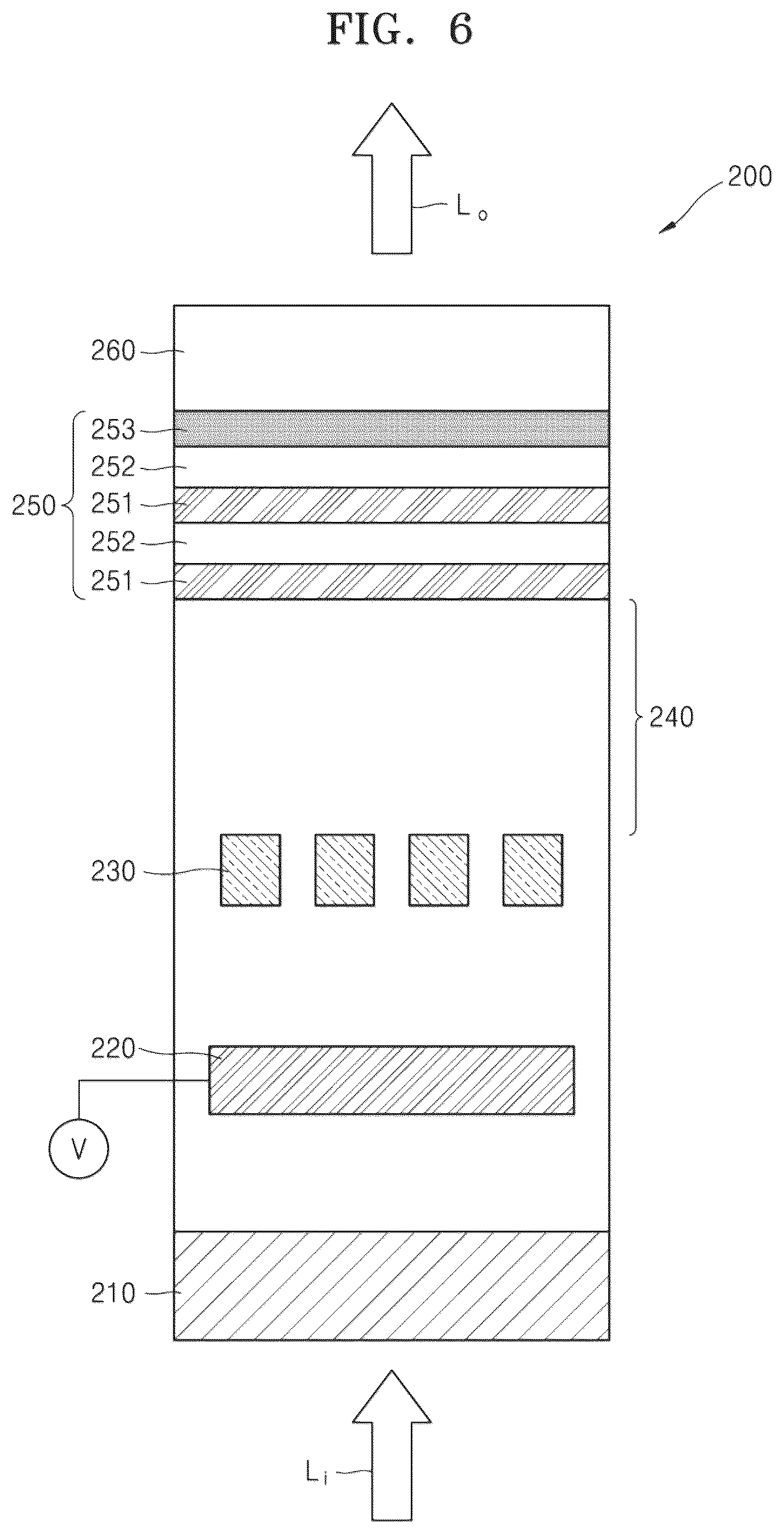 Patent US12147096 Figure 4 – Light modulator, optical device including light modulator, and electronic apparatus including optical device