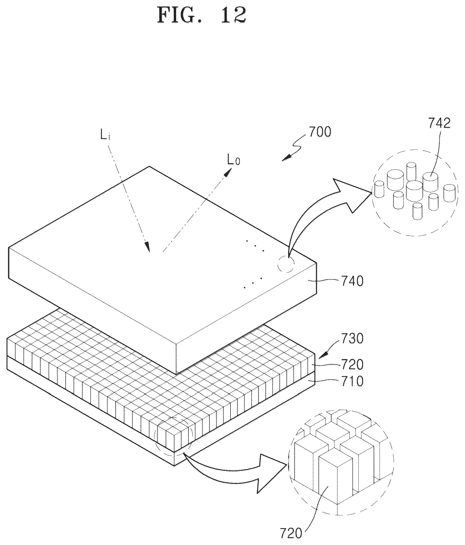 Patent US12147096 Figure 9 – Light modulator, optical device including light modulator, and electronic apparatus including optical device
