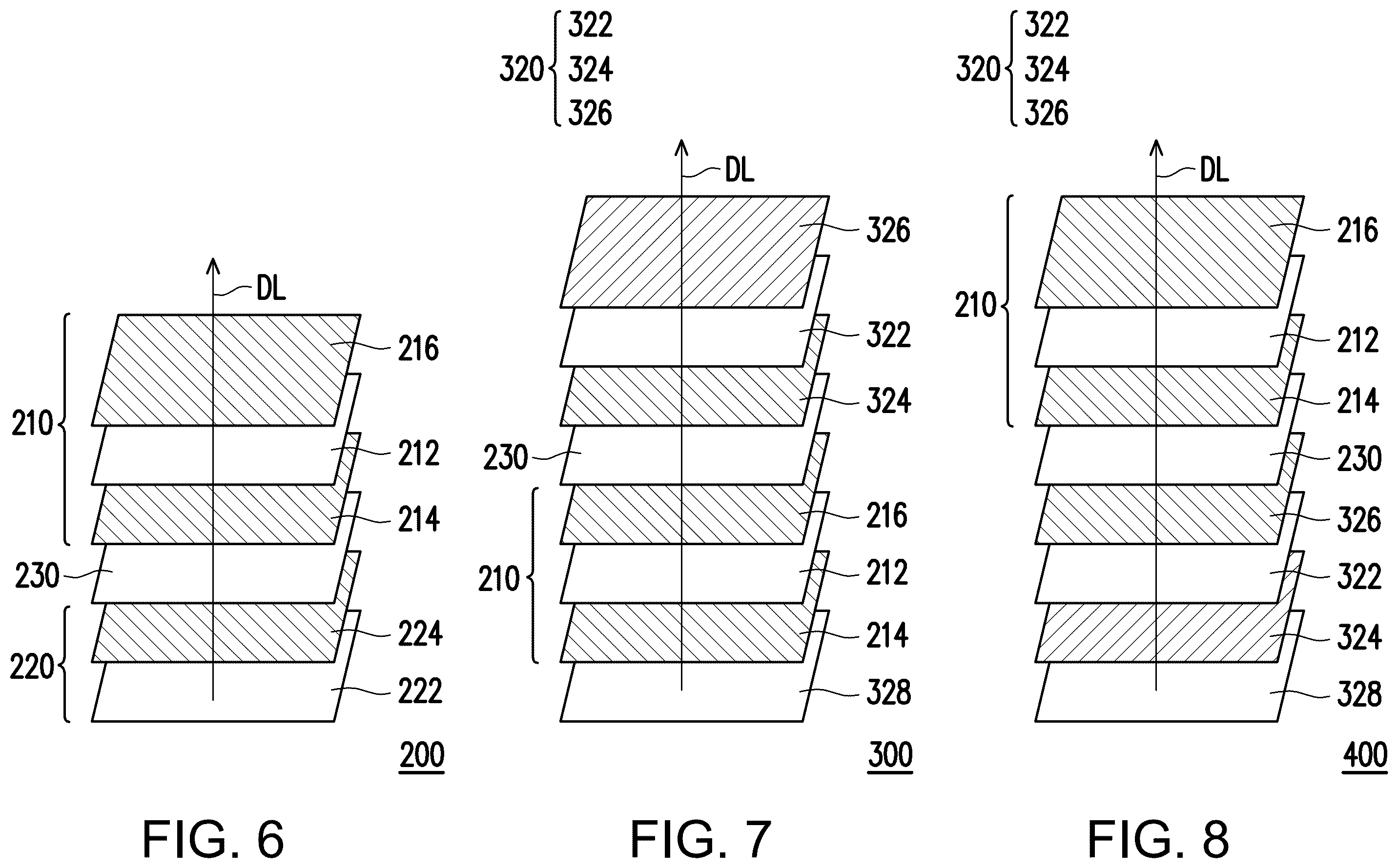 Patent US12147099 Figure 6 – Electronic device comprising a viewing angle control structure having a phase adjustment structure between a second alignment layer and a second substrate
