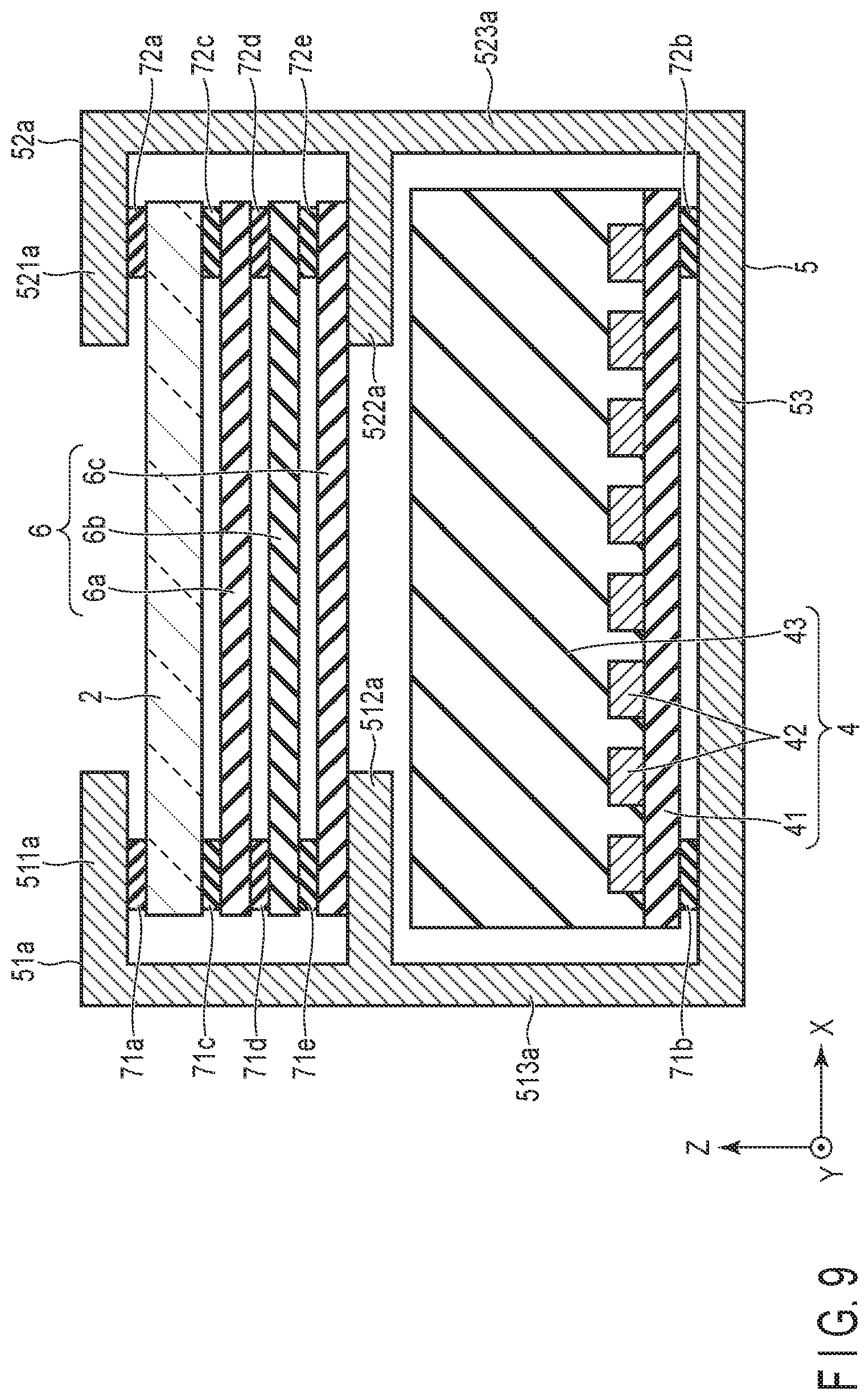 Patent US12147103 Figure 9 – Display device and storing body