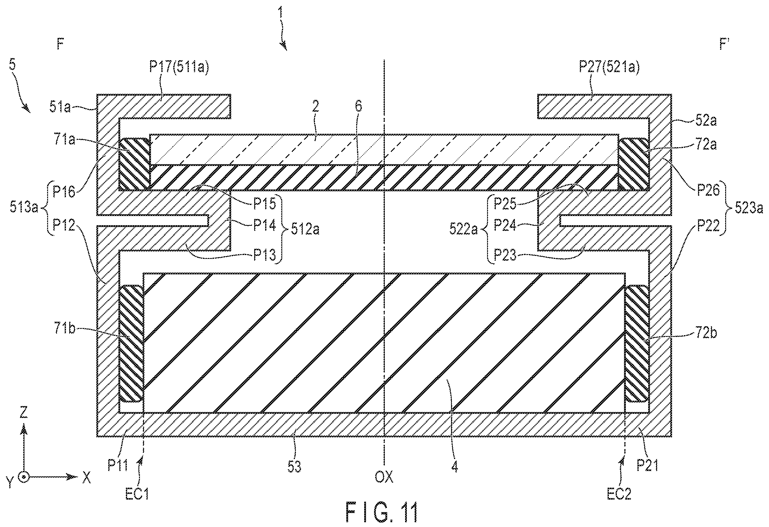 Patent US12147103 Figure 11 – Display device and storing body