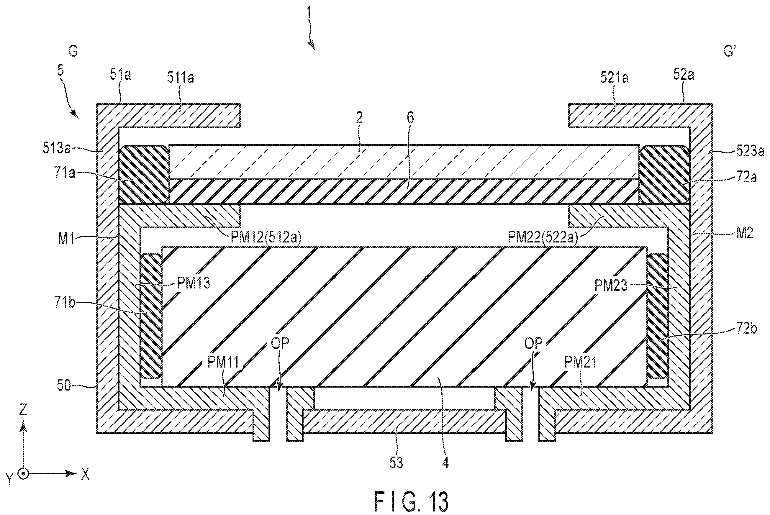 Patent US12147103 Figure 13 – Display device and storing body