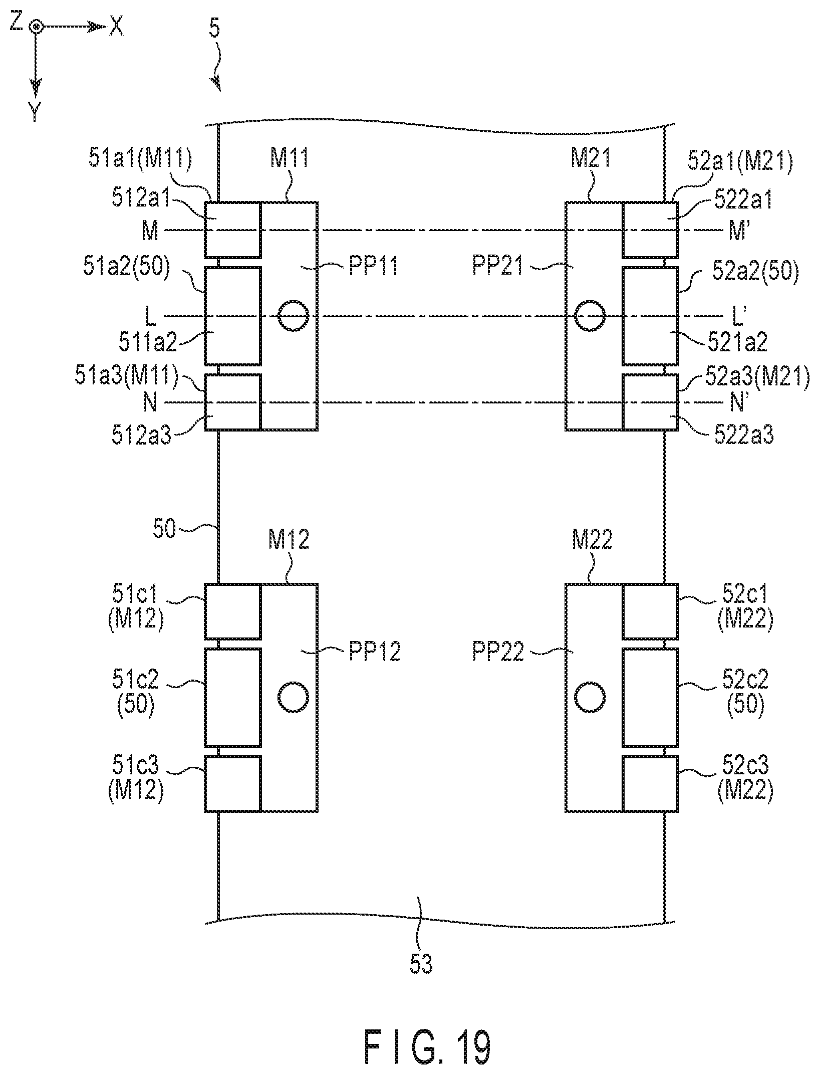 Patent US12147103 Figure 19 – Display device and storing body