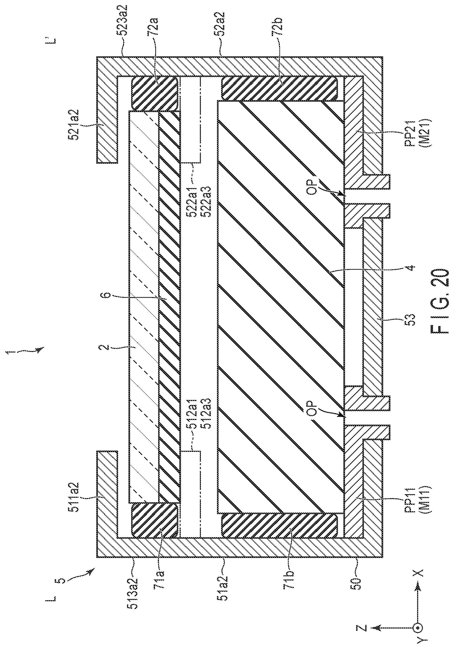 Patent US12147103 Figure 20 – Display device and storing body
