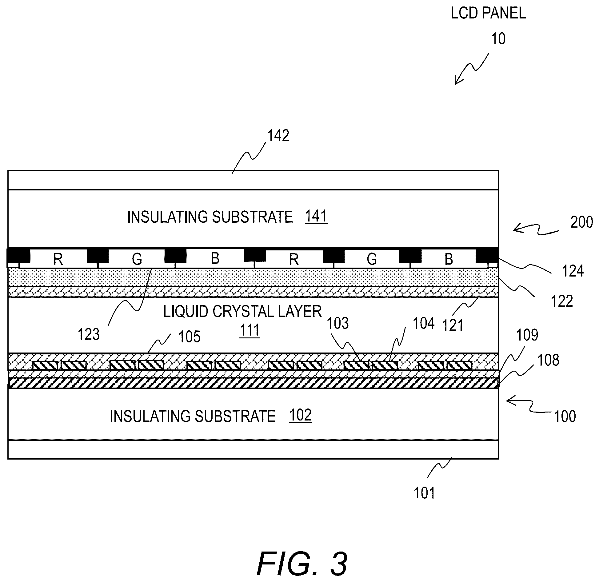 Patent US12147104 Figure 3 – Display device