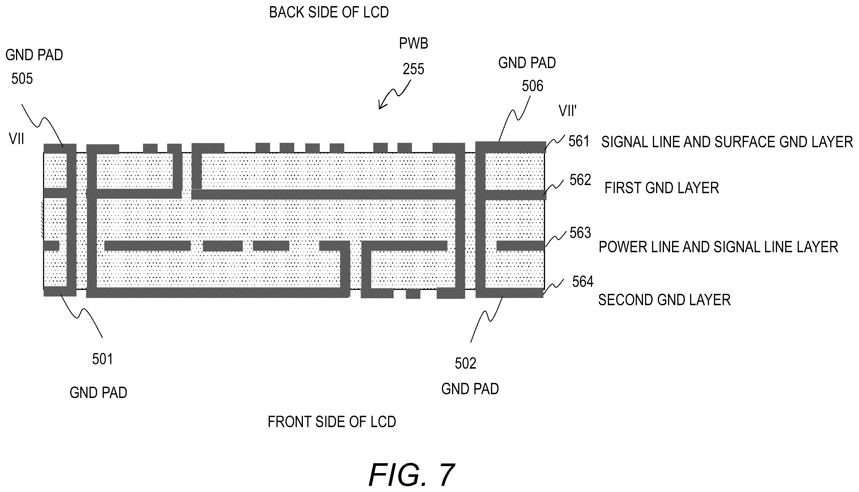 Patent US12147104 Figure 7 – Display device