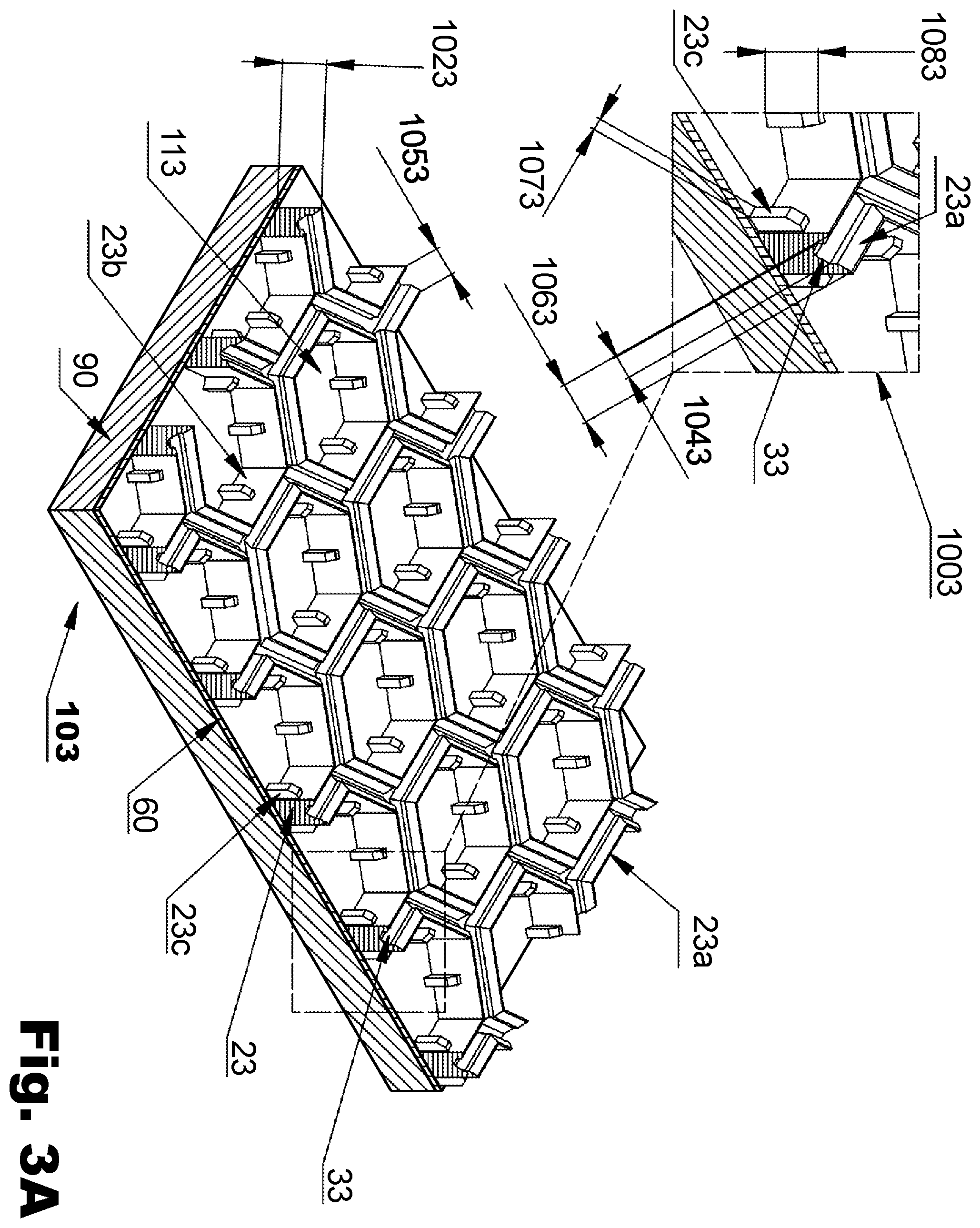 Patent US12147108 Figure 6 – Method of making a switchable light modulator by embossing a polymer film to create a polymer wall structure surrounding each of a plurality of cavities
