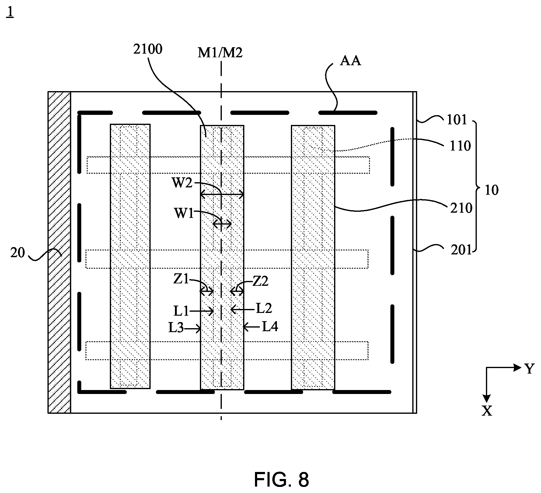 Patent US12147112 Figure 6 – Transparent display apparatus for improving contrast ratio and manufacturing method