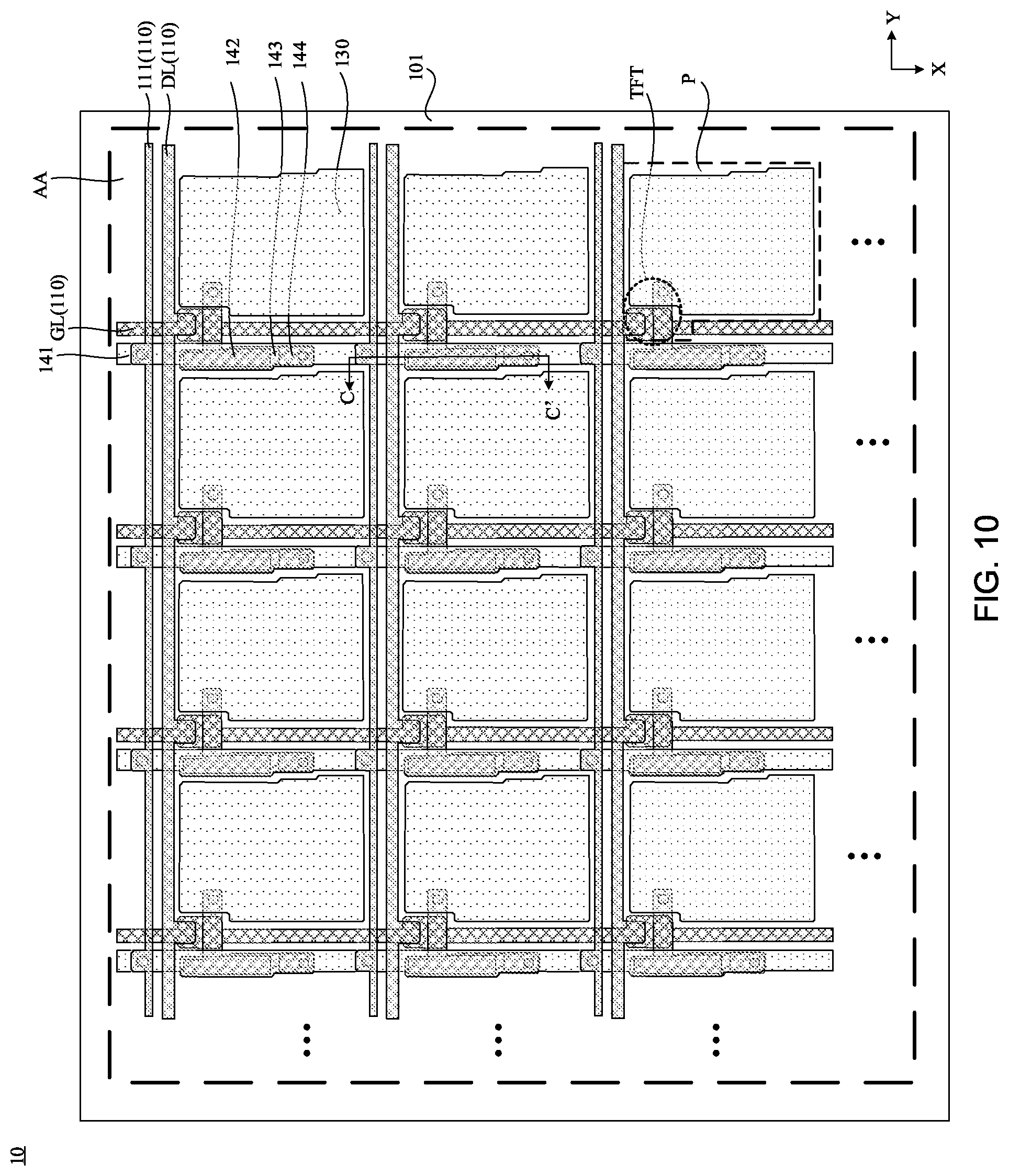Patent US12147112 Figure 8 – Transparent display apparatus for improving contrast ratio and manufacturing method