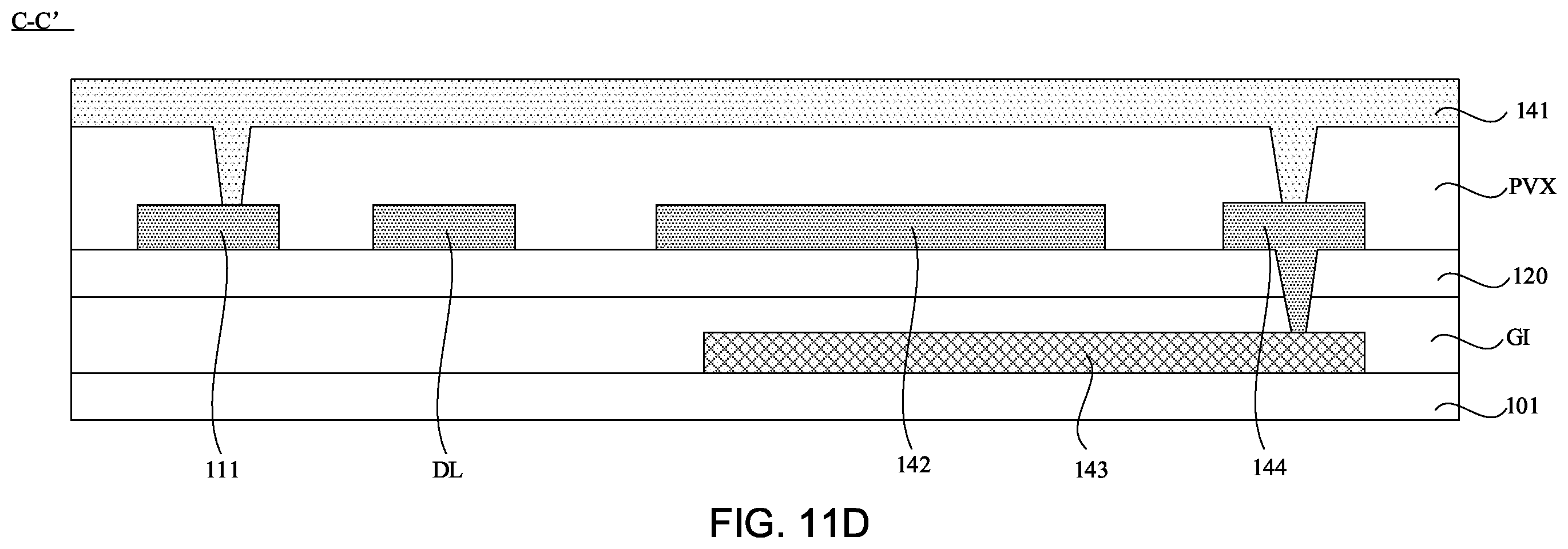 Patent US12147112 Figure 12 – Transparent display apparatus for improving contrast ratio and manufacturing method