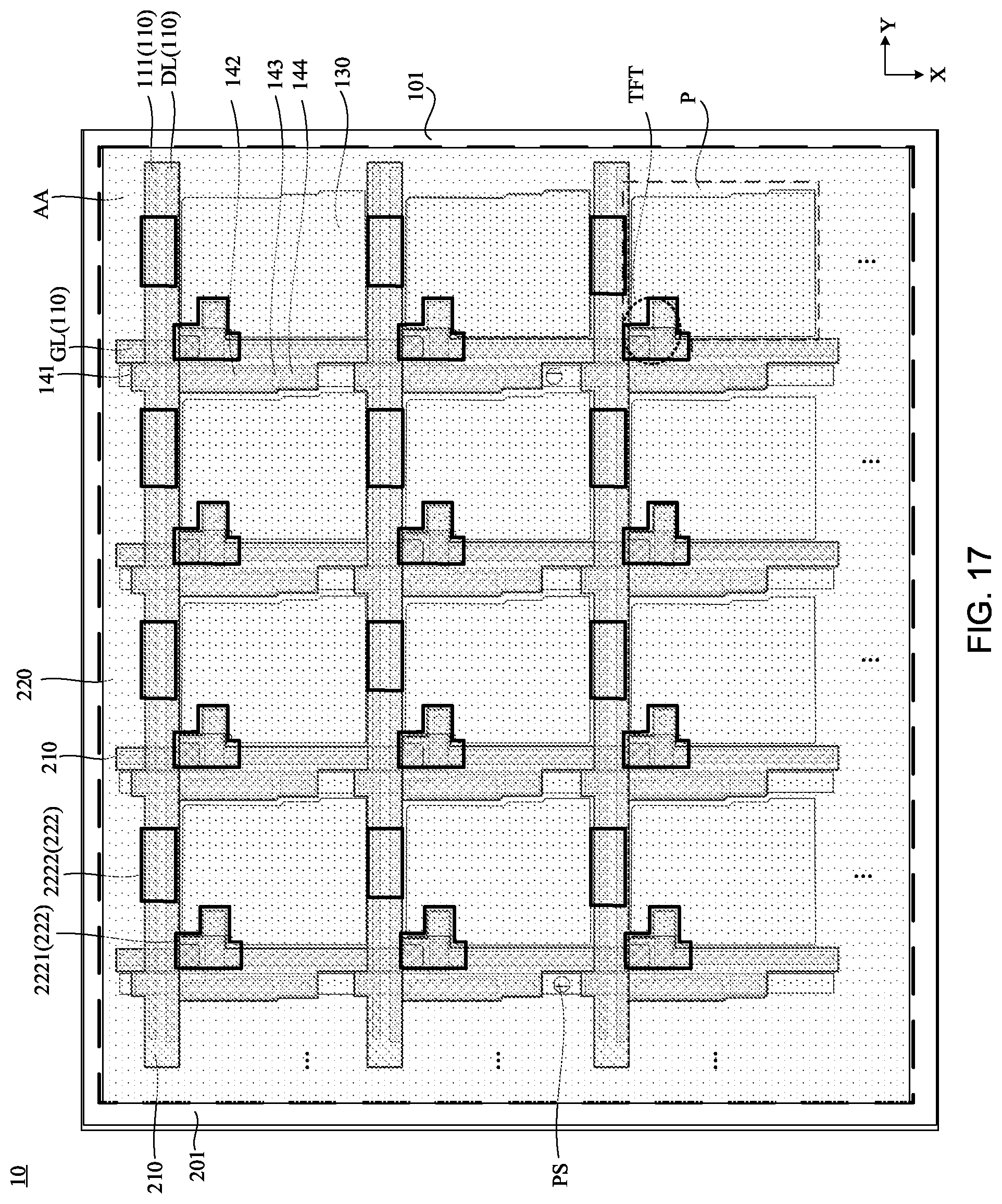 Patent US12147112 Figure 18 – Transparent display apparatus for improving contrast ratio and manufacturing method