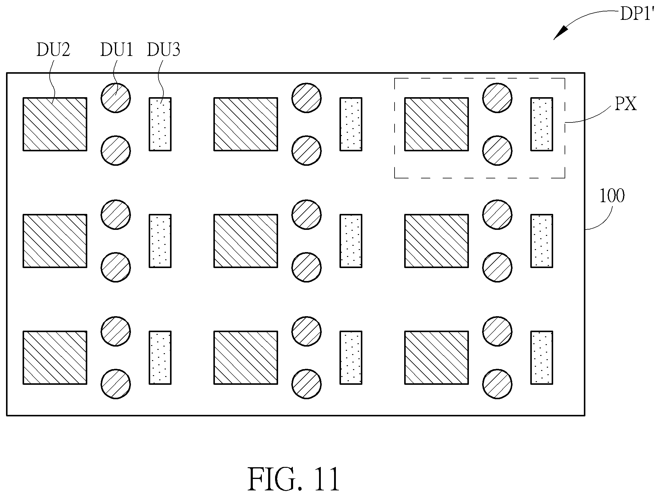 Patent US12147114 Figure 11 – Display device