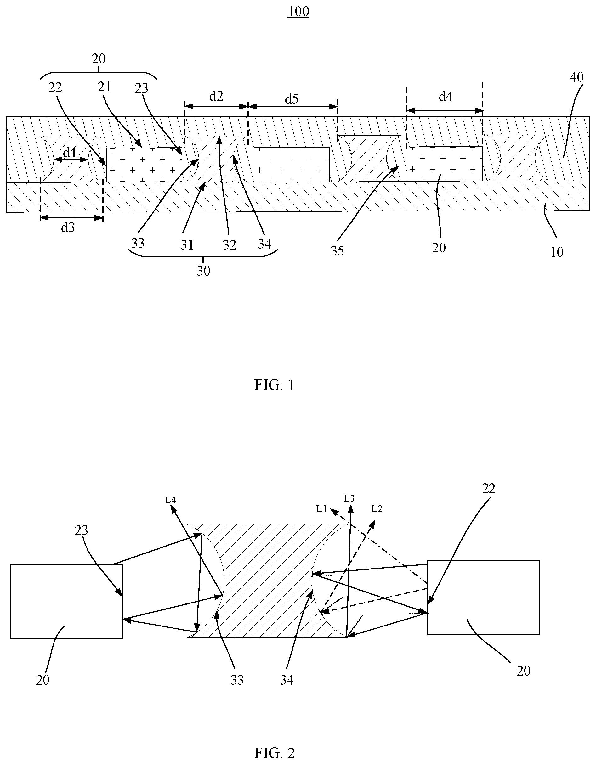 Patent US12147116 Figure 1 – Light-emitting plate, method for manufacturing light-emitting plate, and display terminal
