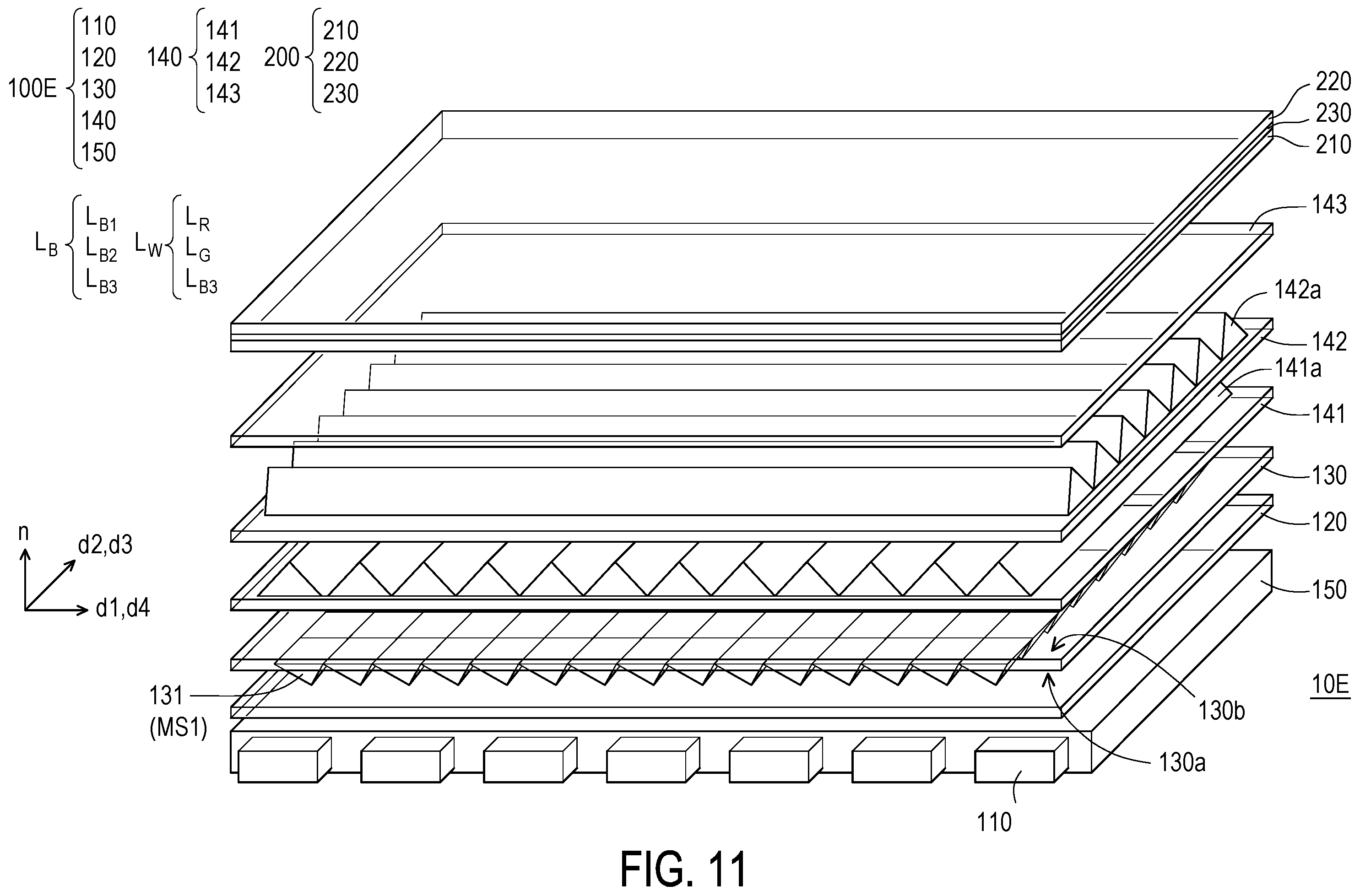 Patent US12147121 Figure 9 – Backlight module and display apparatus