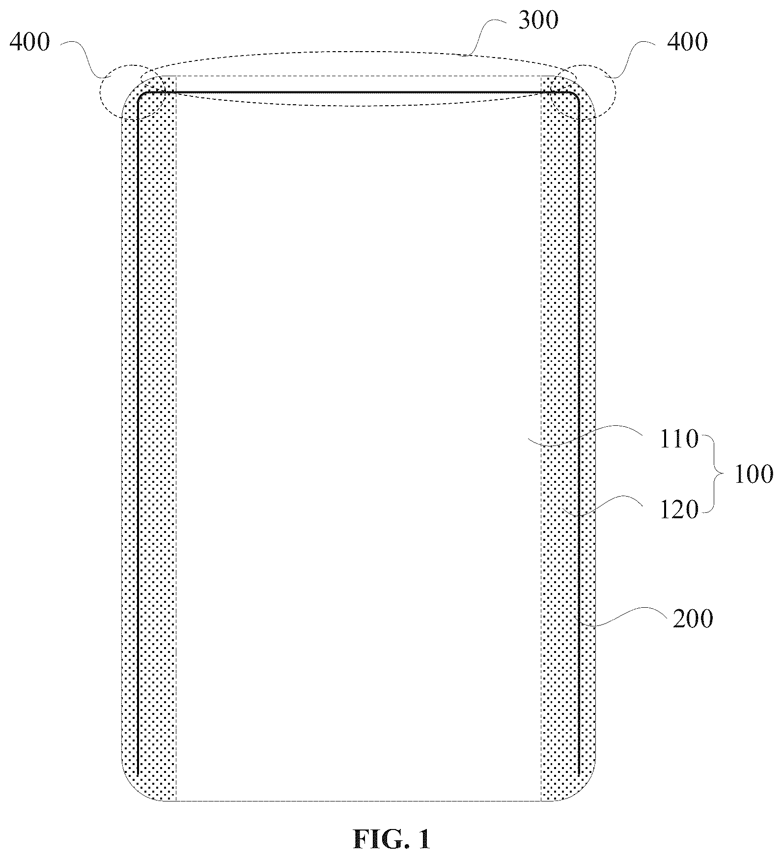 Patent US12147128 Figure 1 – Display panel, display device and method for manufacturing display panel