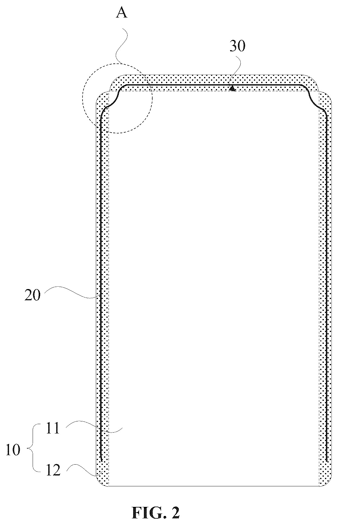 Patent US12147128 Figure 2 – Display panel, display device and method for manufacturing display panel