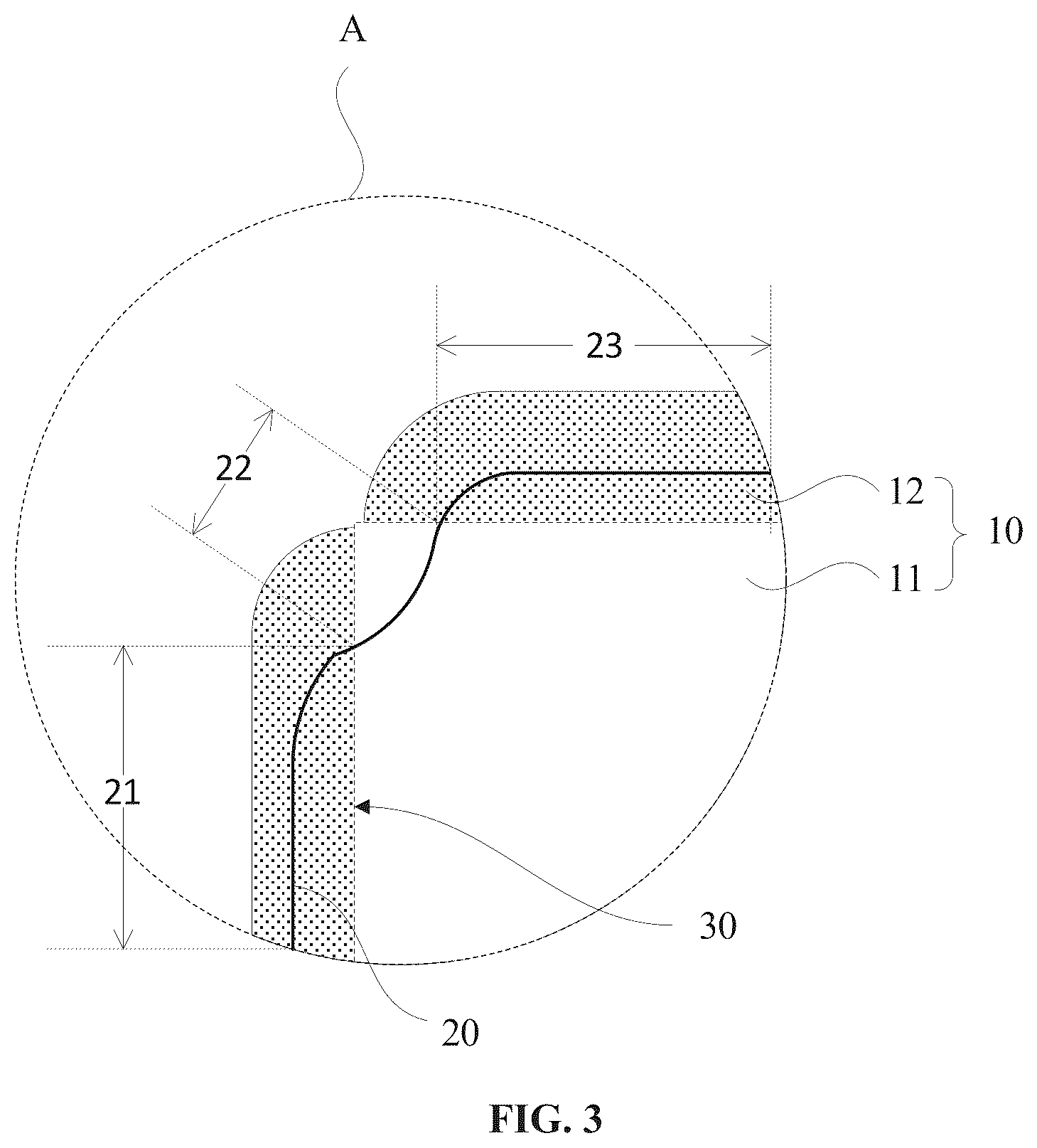 Patent US12147128 Figure 3 – Display panel, display device and method for manufacturing display panel