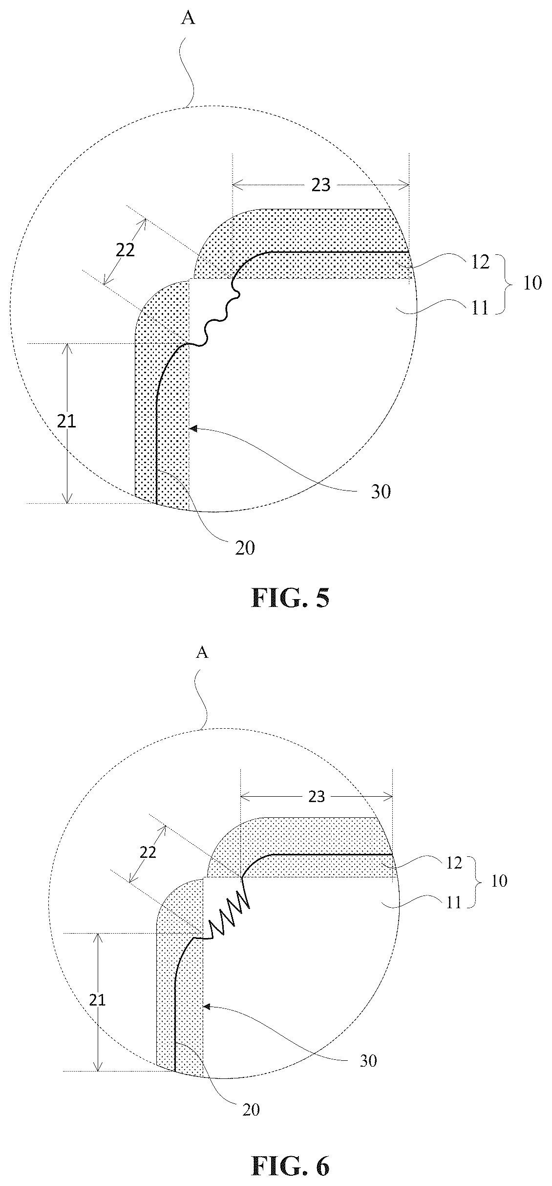 Patent US12147128 Figure 5 – Display panel, display device and method for manufacturing display panel