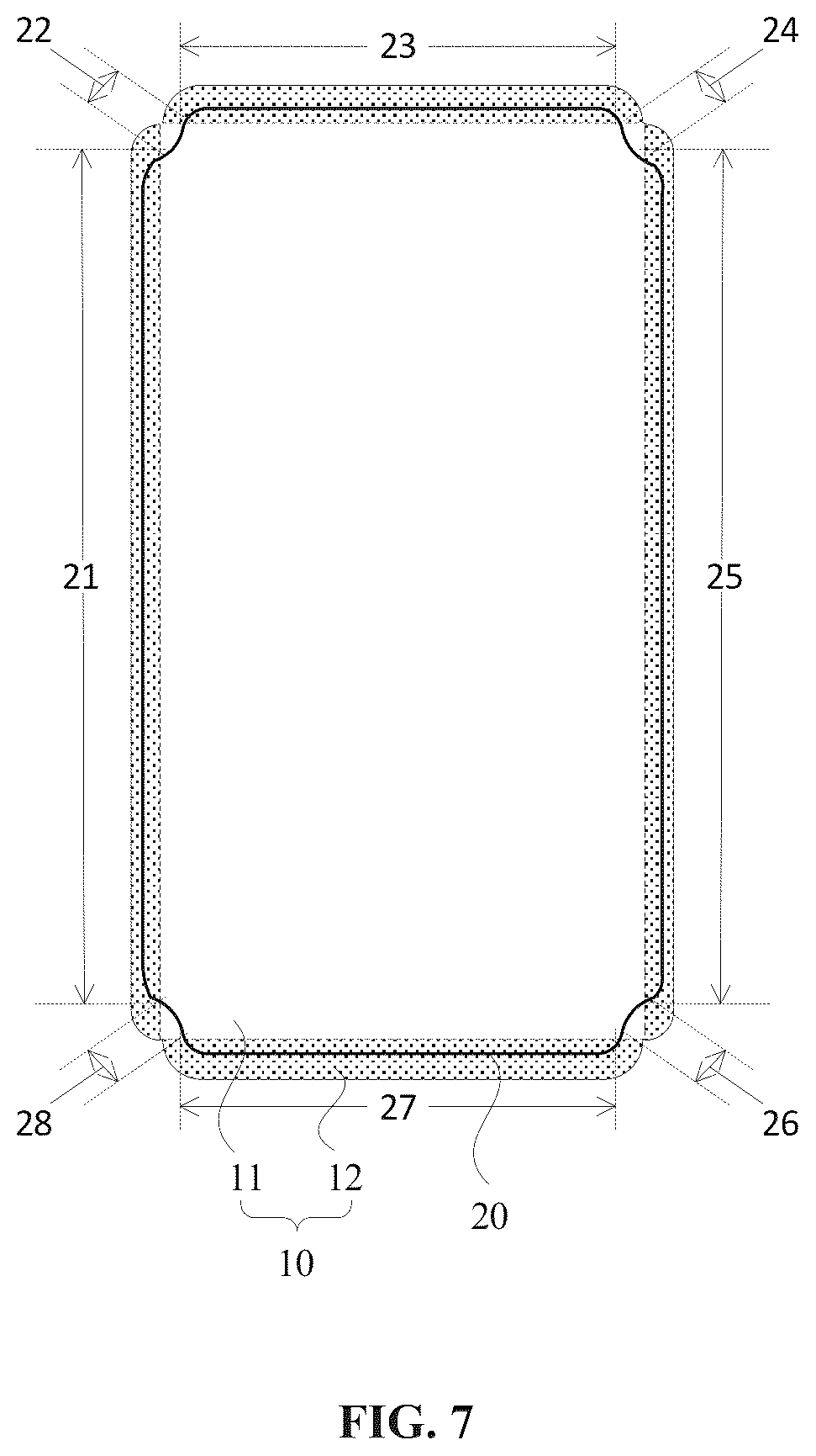 Patent US12147128 Figure 6 – Display panel, display device and method for manufacturing display panel