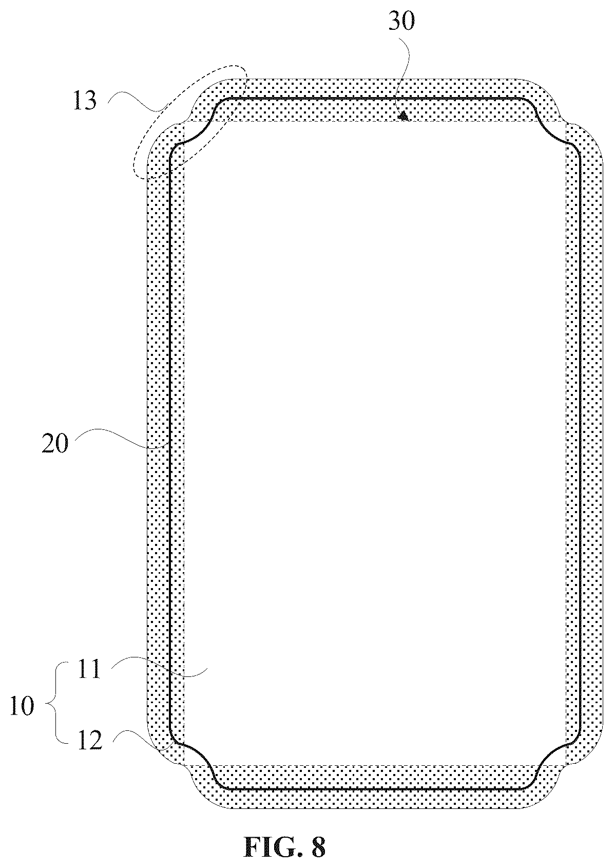 Patent US12147128 Figure 7 – Display panel, display device and method for manufacturing display panel