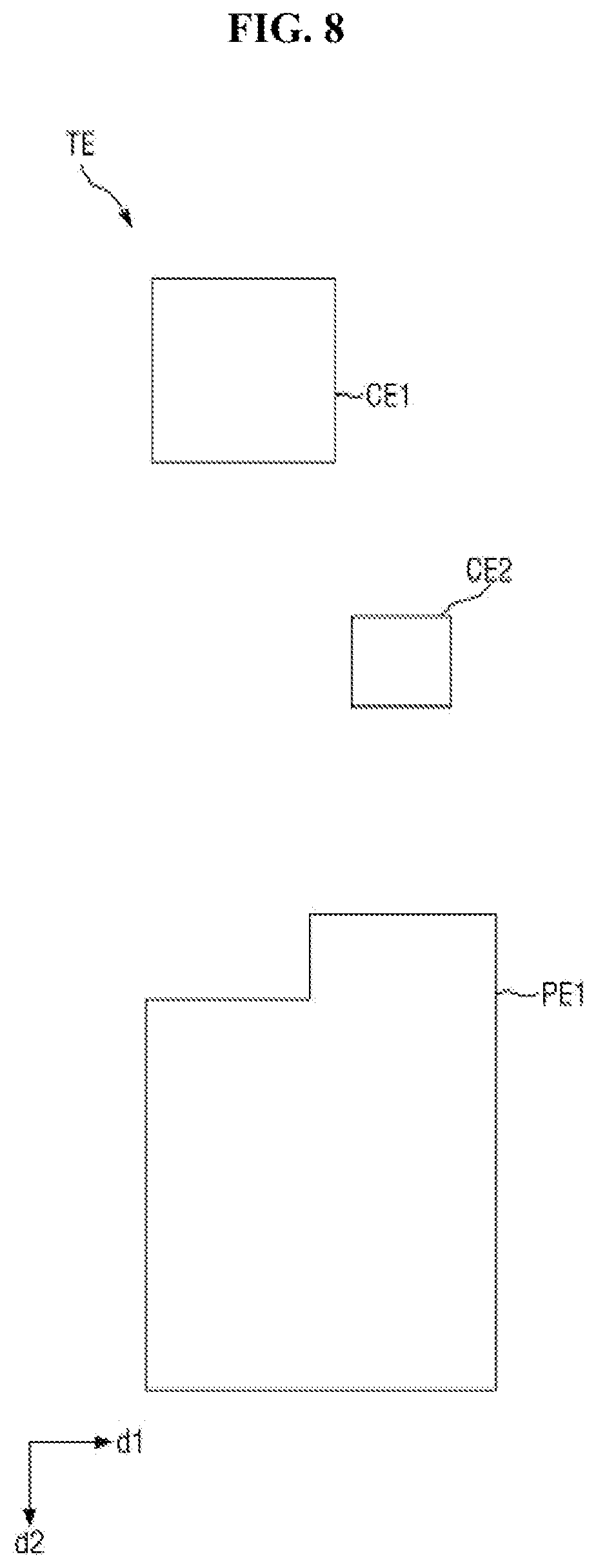 Patent US12147132 Figure 8 – Display device