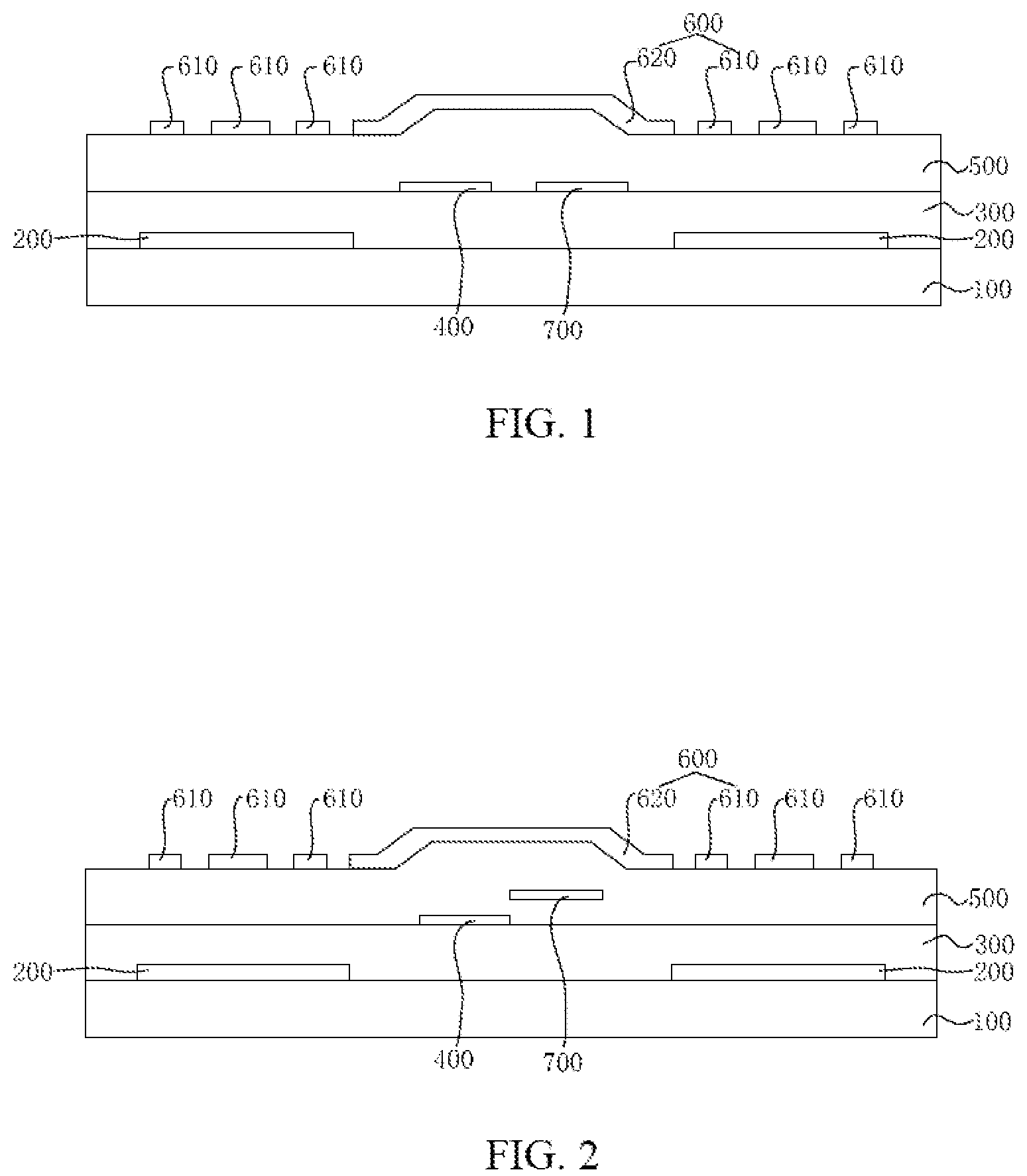 Patent US12147136 — Array substrate, display device and driving circuit — Figure 1