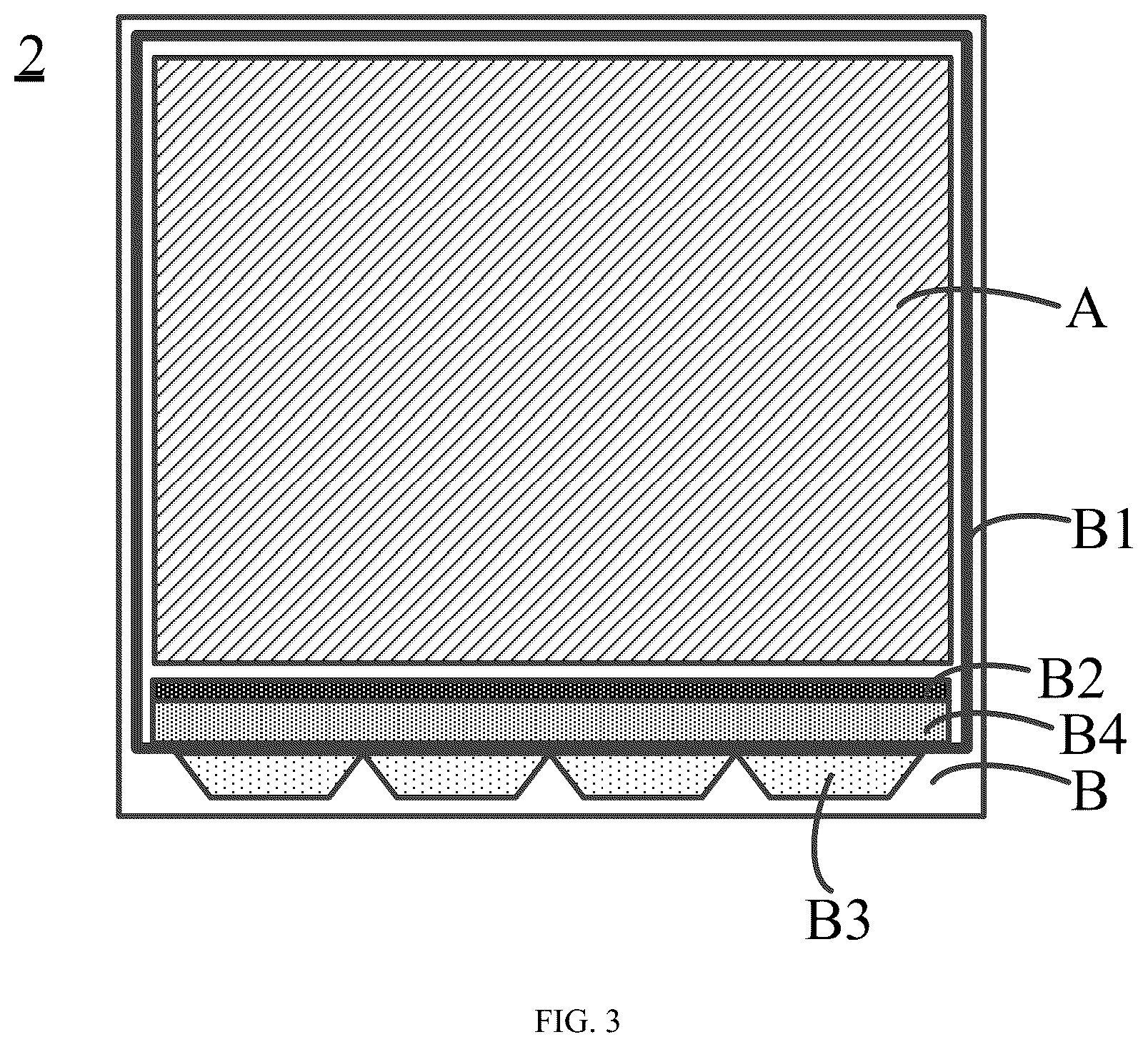 Patent US12147137 Figure 3 – Array substrate and display panel