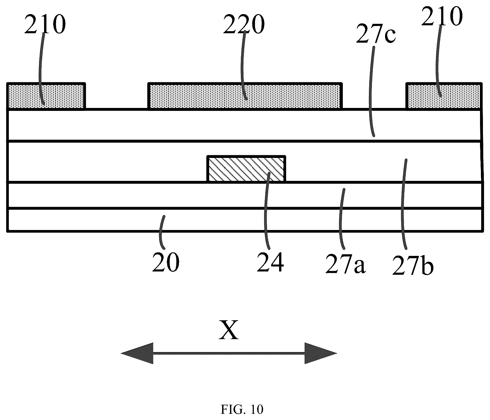Patent US12147137 Figure 10 – Array substrate and display panel