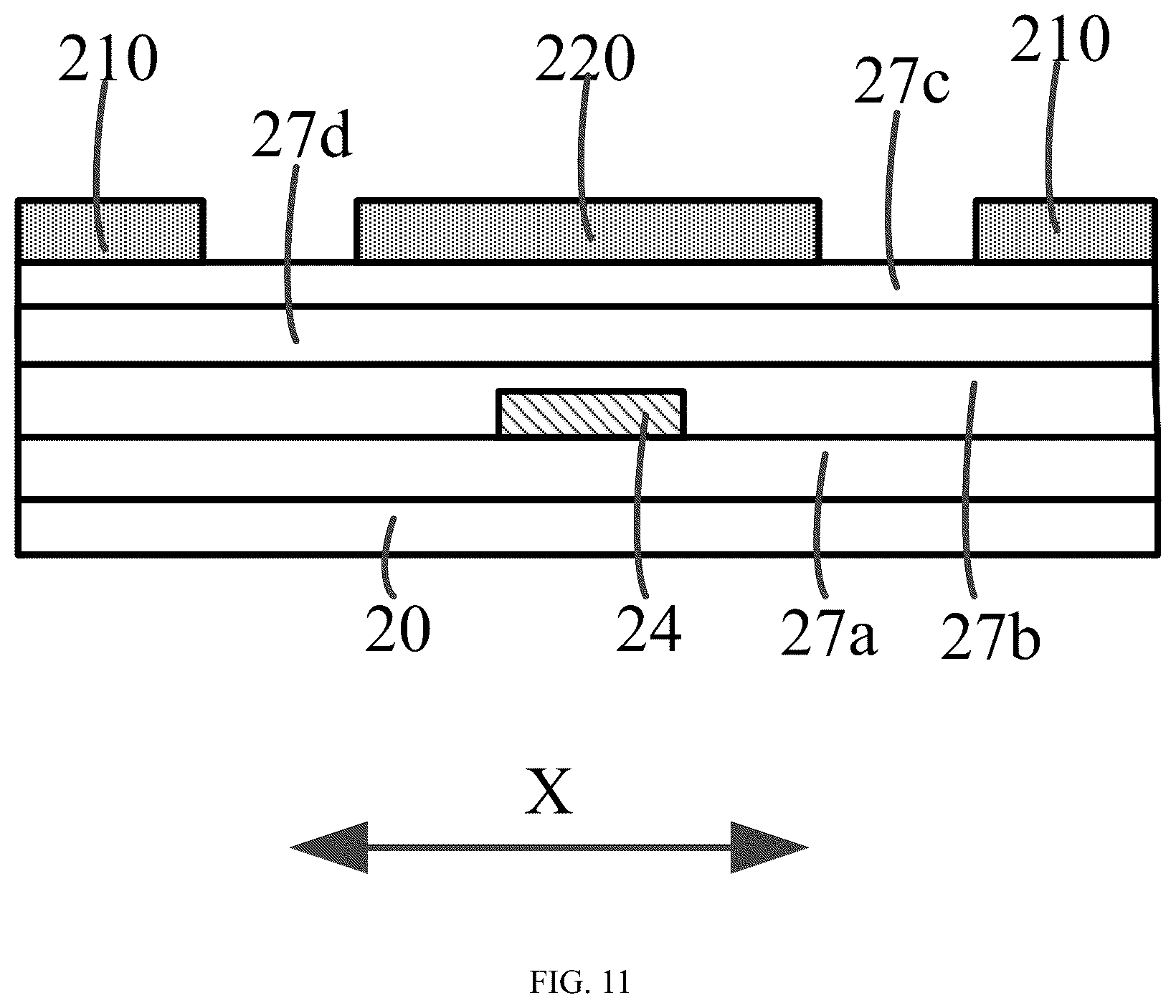 Patent US12147137 Figure 11 – Array substrate and display panel