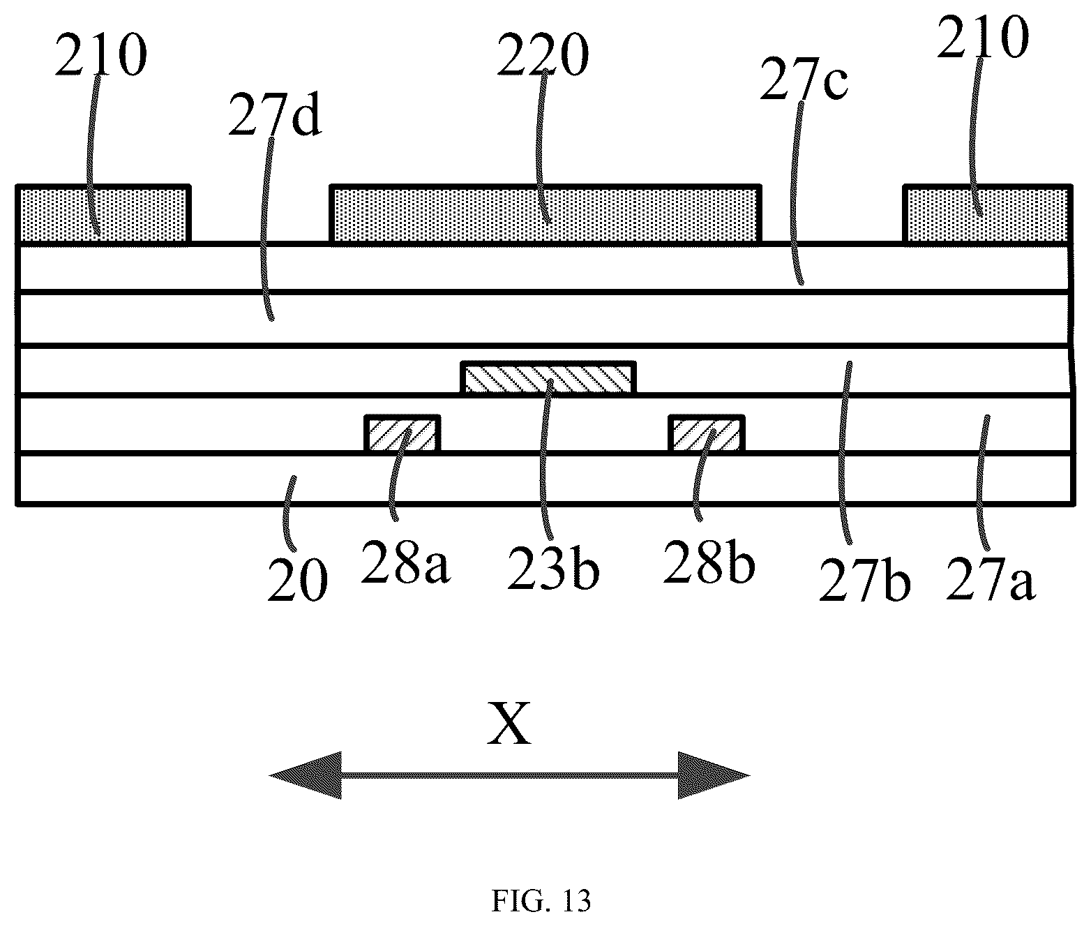 Patent US12147137 Figure 13 – Array substrate and display panel