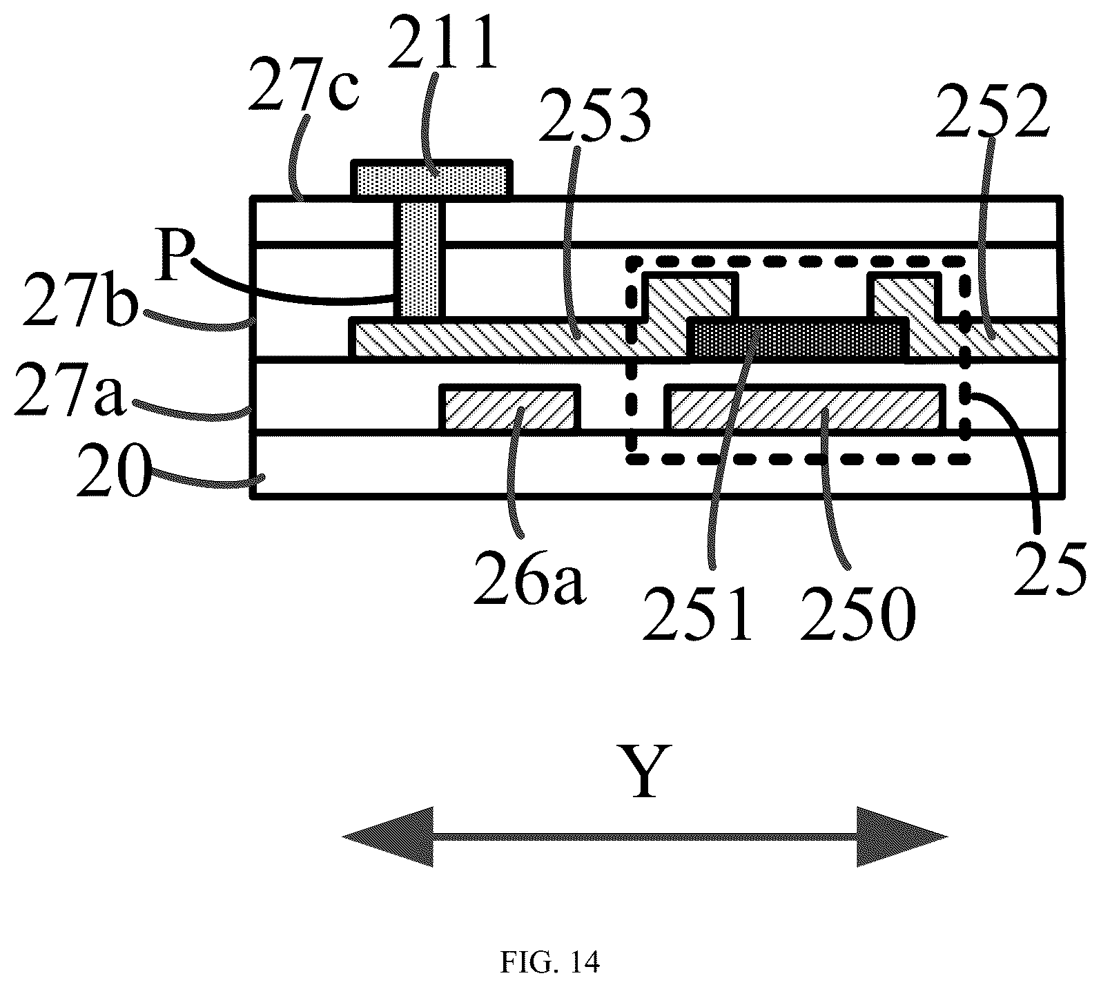 Patent US12147137 Figure 14 – Array substrate and display panel
