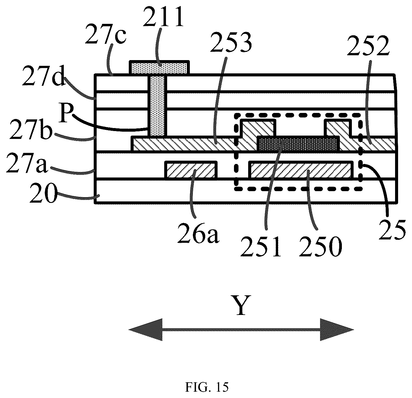Patent US12147137 Figure 15 – Array substrate and display panel