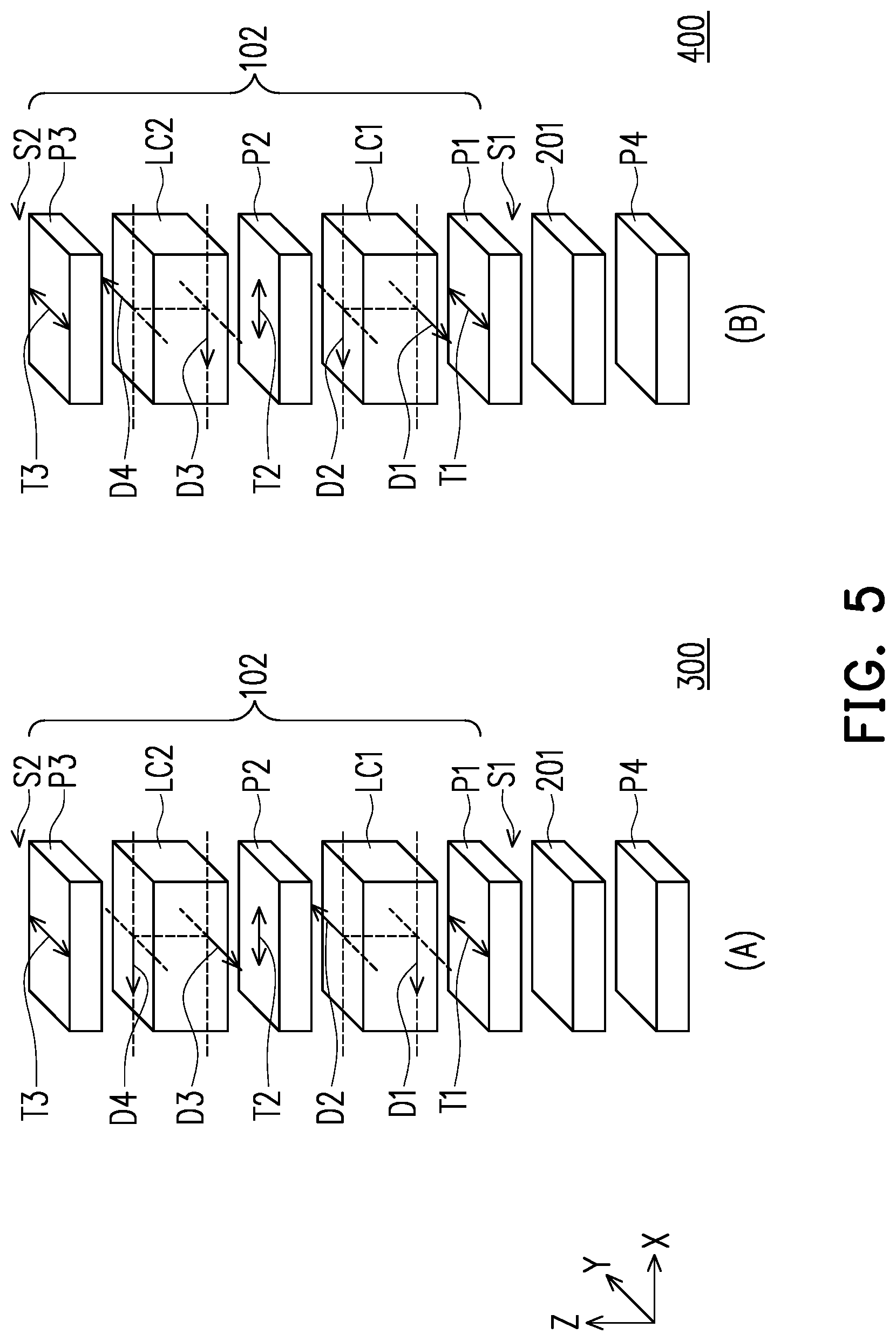 Patent US12147140 Figure 4 – Anti-peeping display device