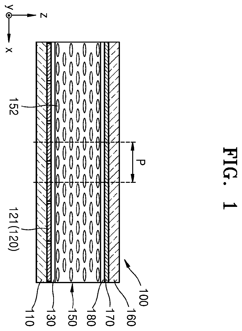 Patent US12147144 Figure 1 – Beam deflector, method for operating the beam deflector and eye tracking device based on the beam deflector