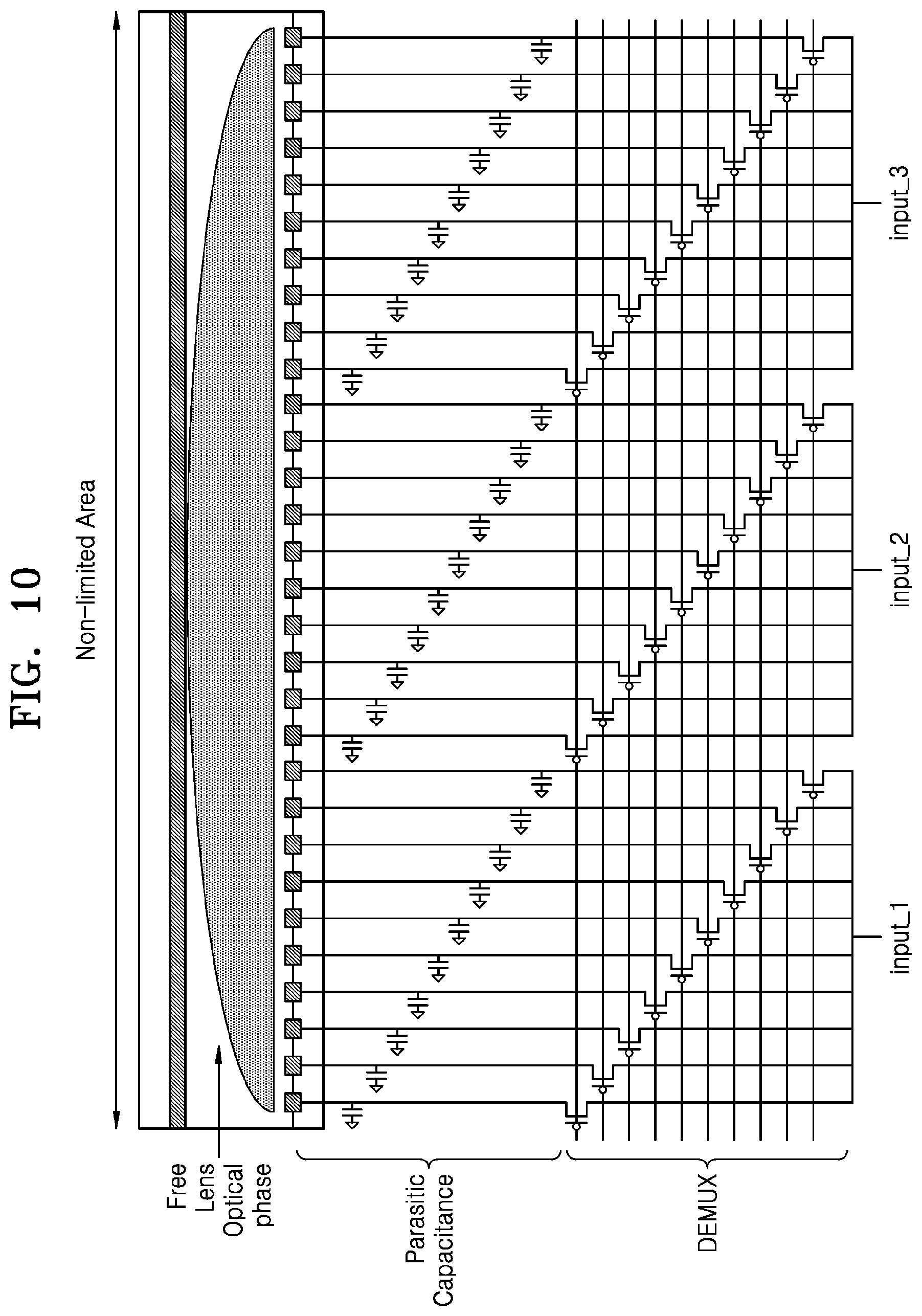 Patent US12147144 Figure 10 – Beam deflector, method for operating the beam deflector and eye tracking device based on the beam deflector