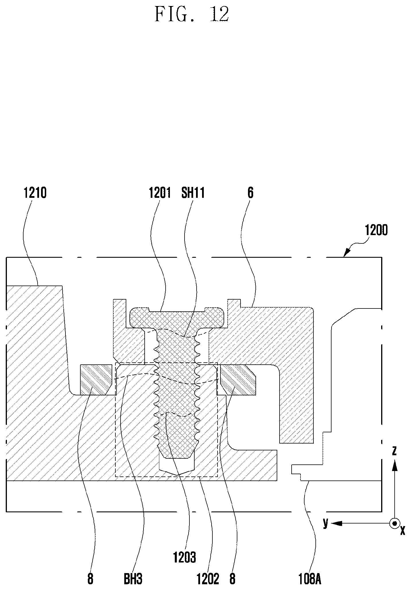 Patent US12147151 Figure 12 – Camera bracket and electronic device including same