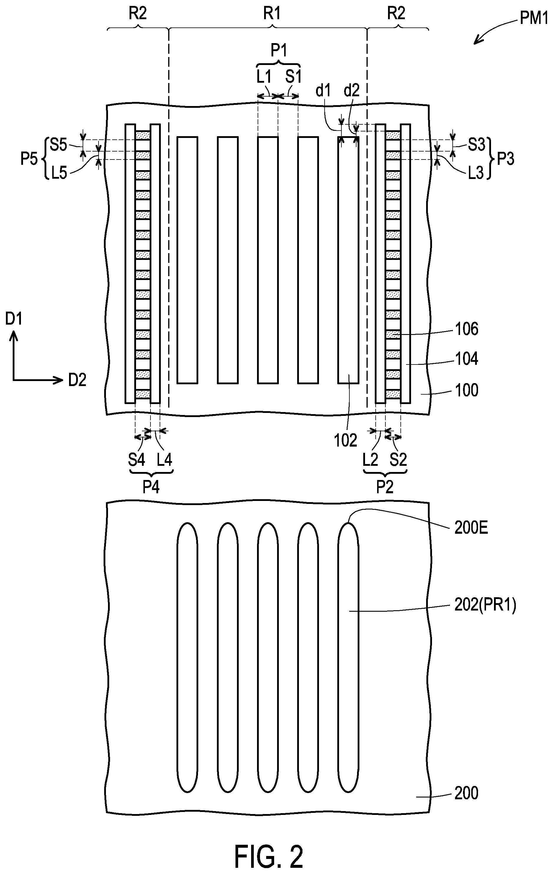 Patent US12147157 Figure 2 – Photomask and manufacturing method of semiconductor device