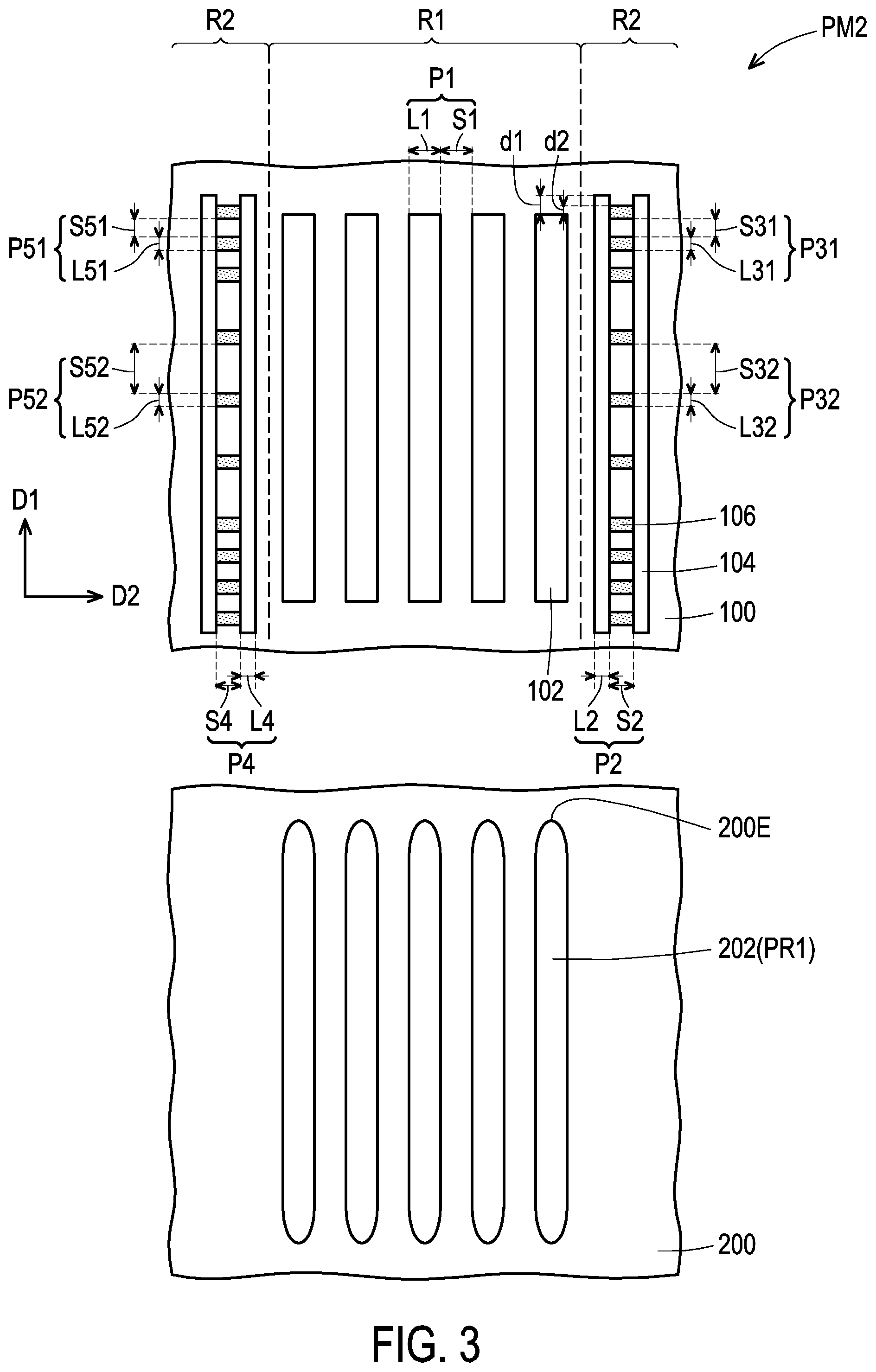 Patent US12147157 Figure 3 – Photomask and manufacturing method of semiconductor device