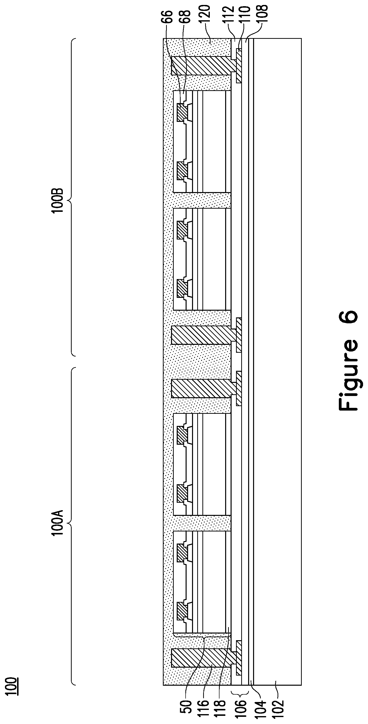 Patent US12147159 Figure 6 – Semiconductor device and method of manufacture