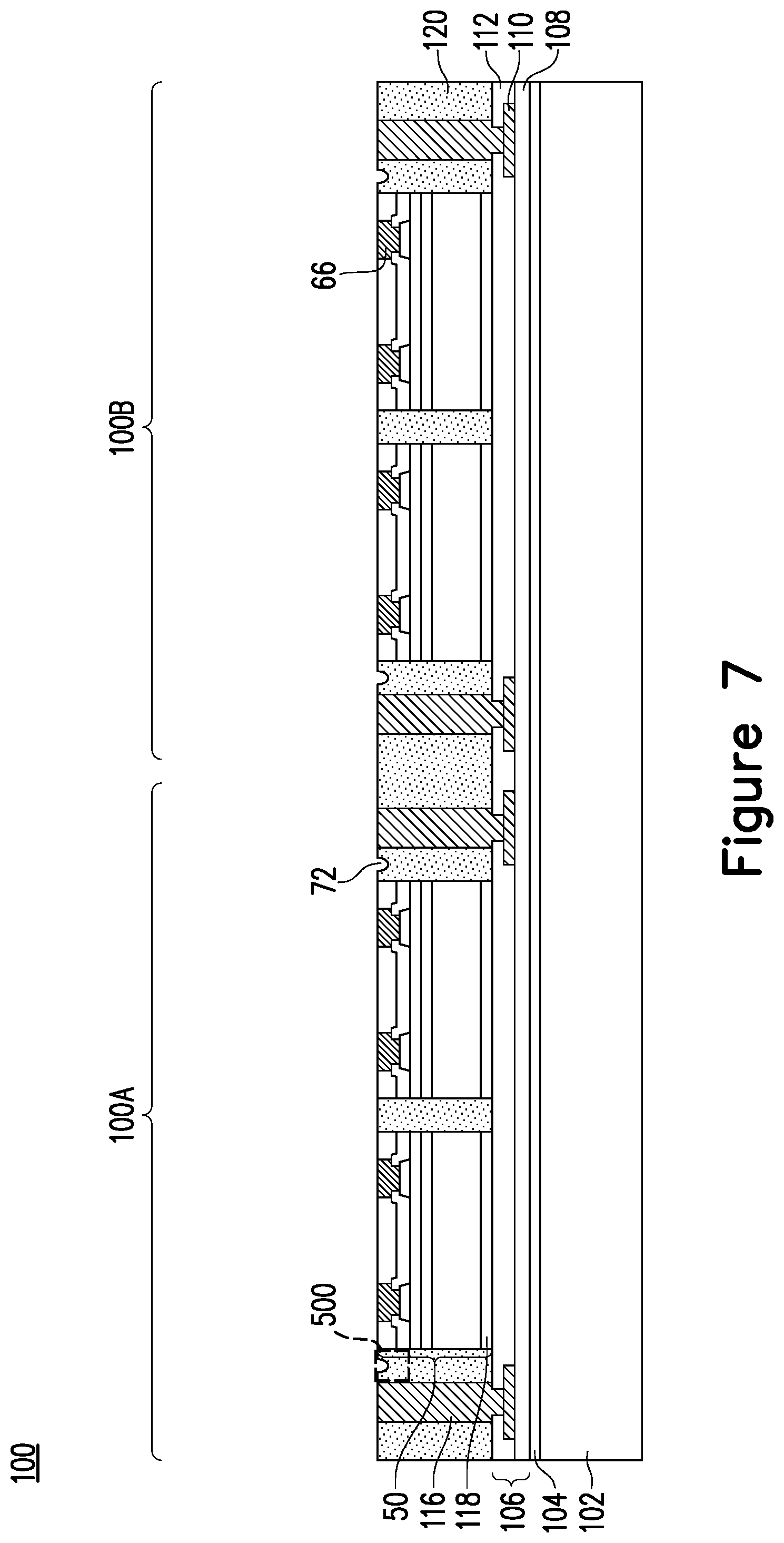 Patent US12147159 Figure 7 – Semiconductor device and method of manufacture