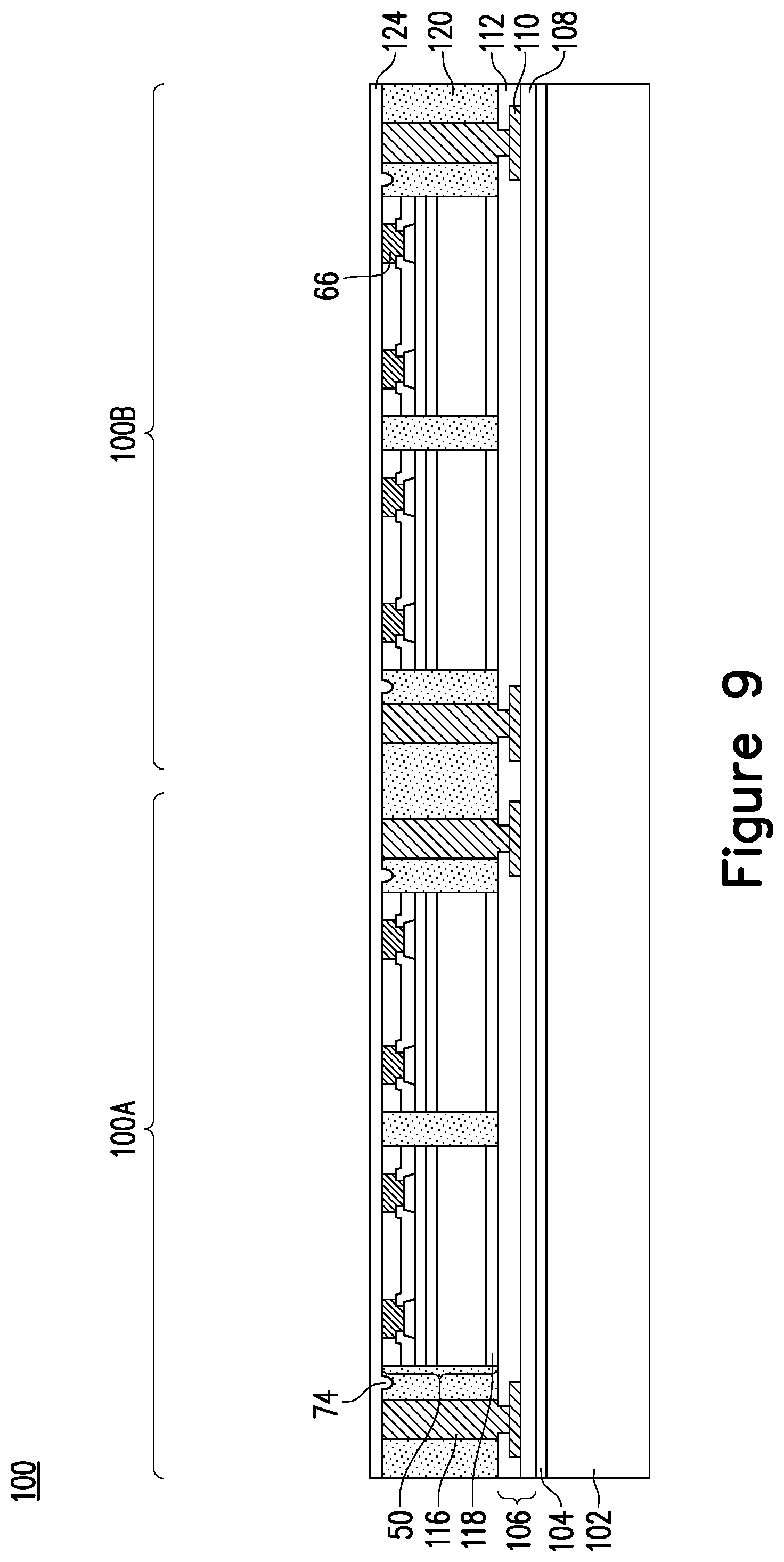 Patent US12147159 Figure 9 – Semiconductor device and method of manufacture